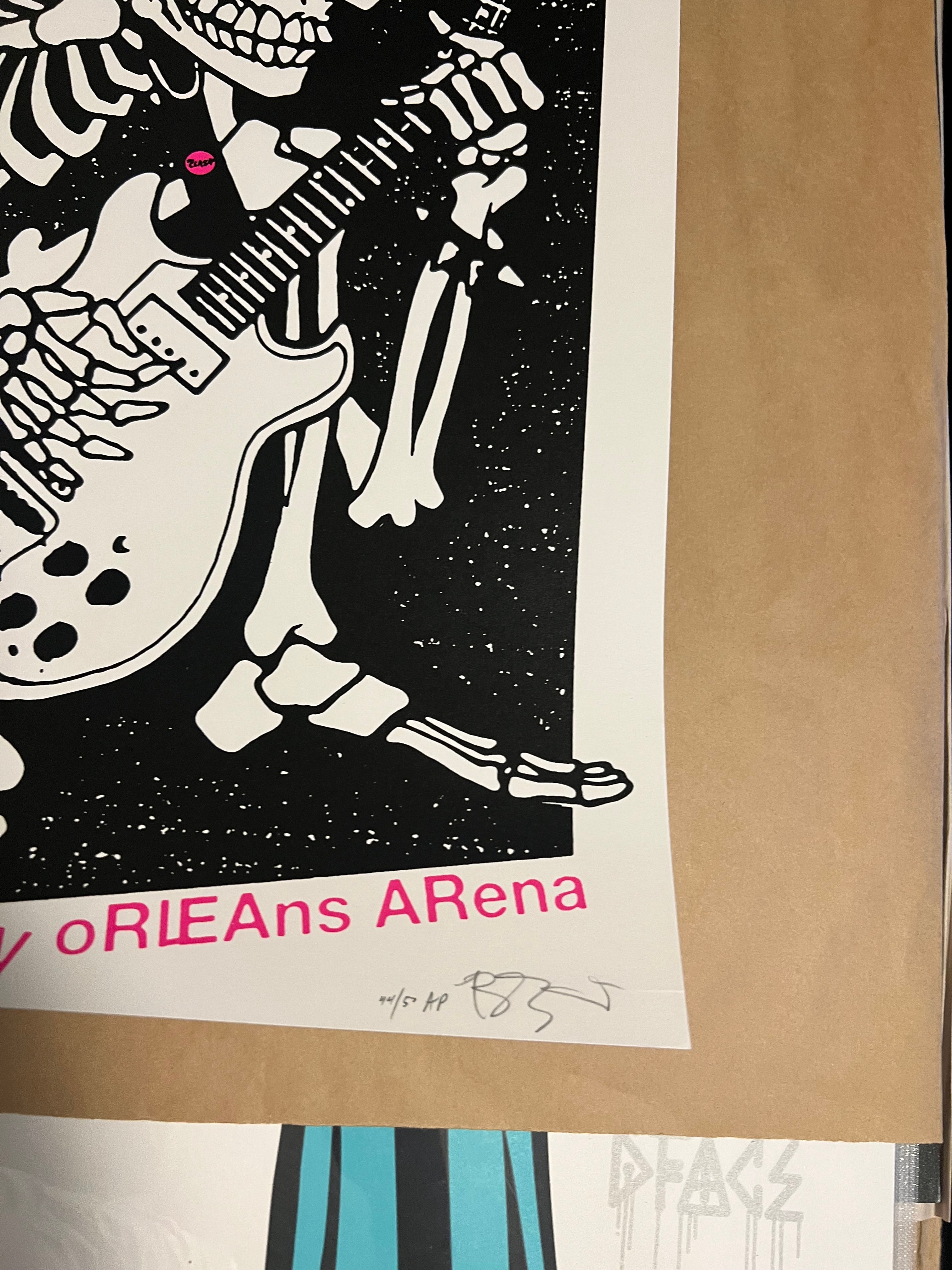Pearl Jam Sleater Kinney April 8 2003 Death on ten legs ARTIST PROOF RARE poster