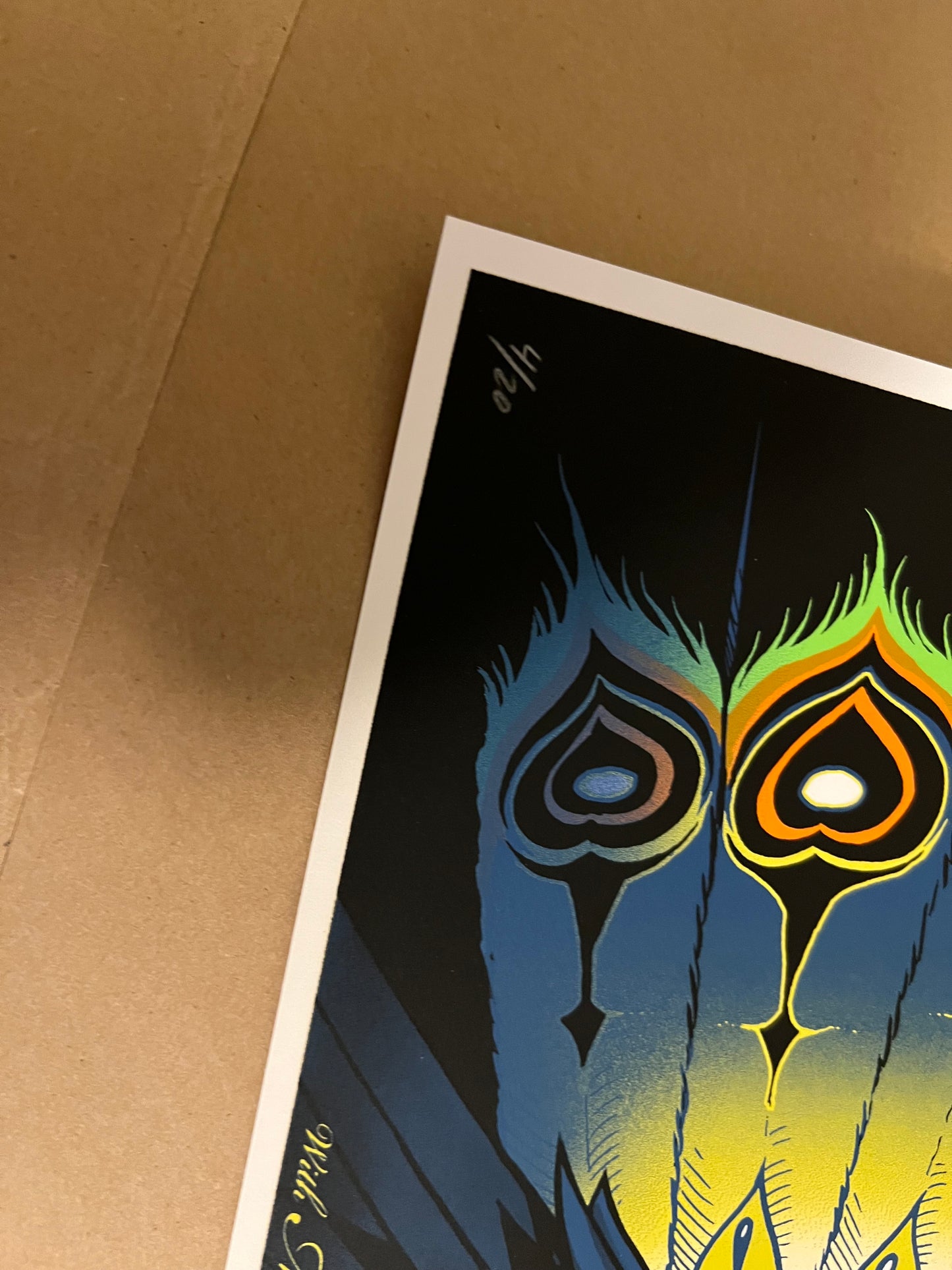 Pearl Jam September 7 2011 Quebec Soto Poster SIGNED AND SN!! 18x24!