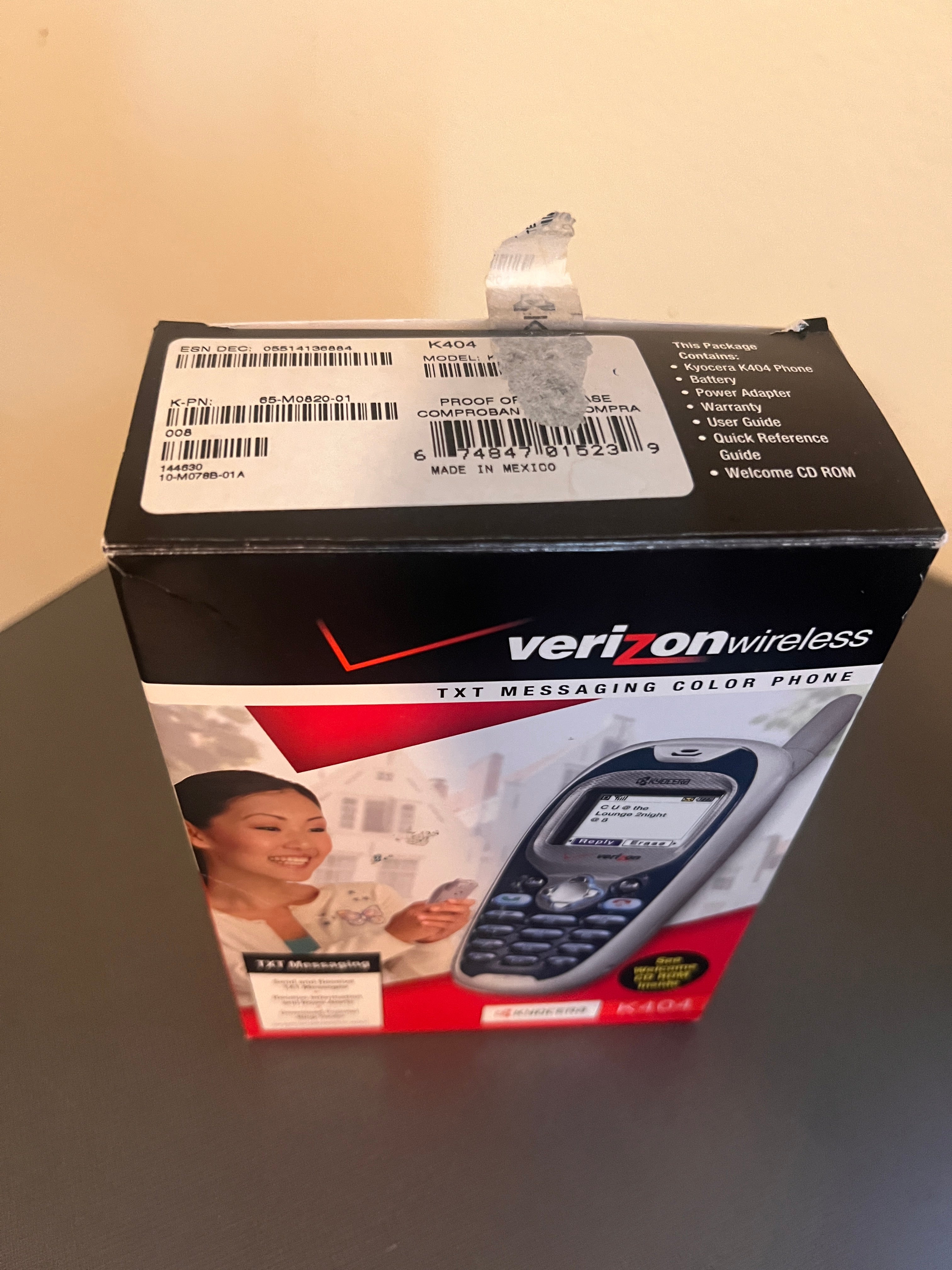 Verizon K404 Cell Phone