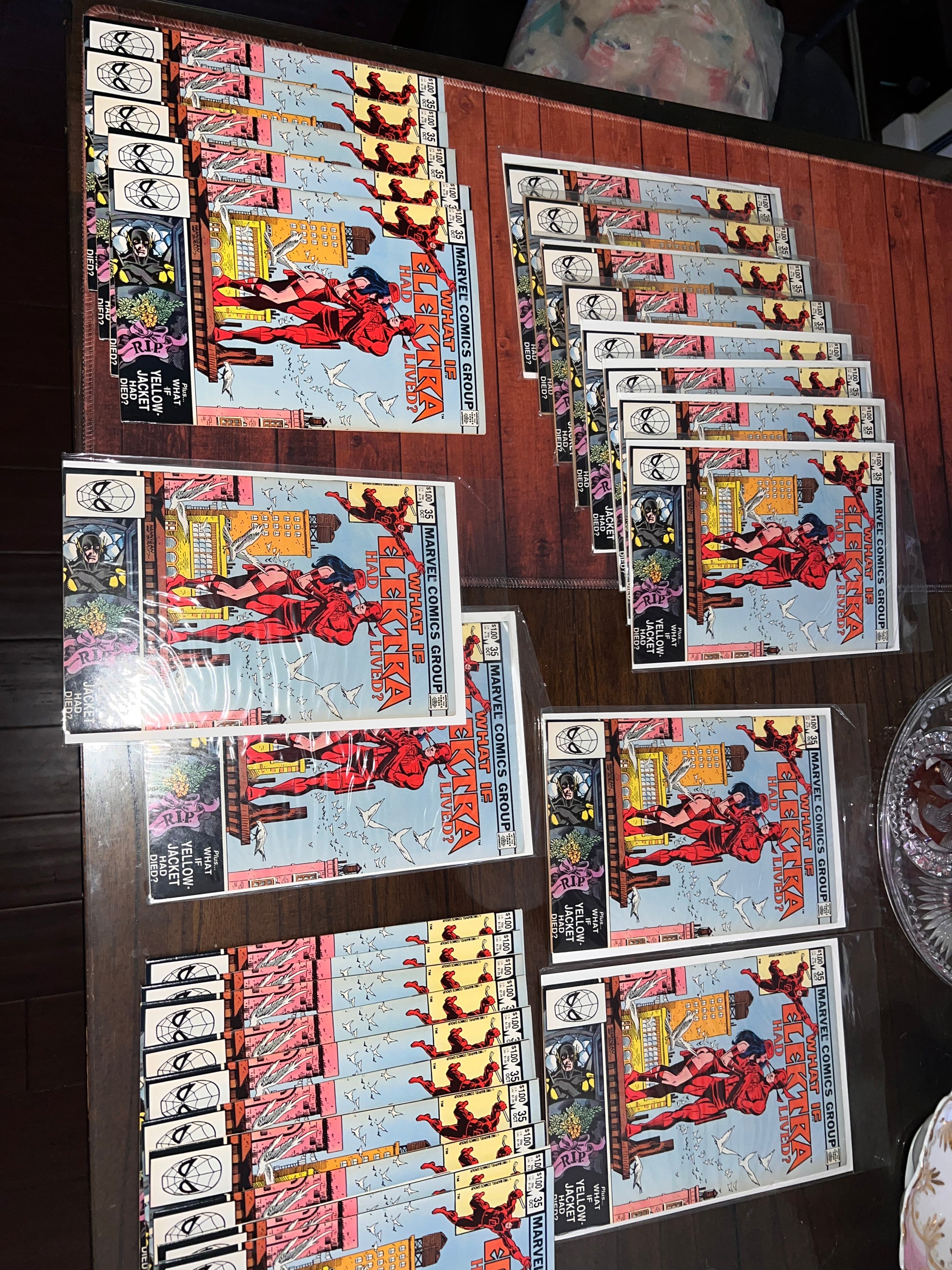 Daredevil Comic Book What if Elektra Had Lived Bundle x27 total! 1982