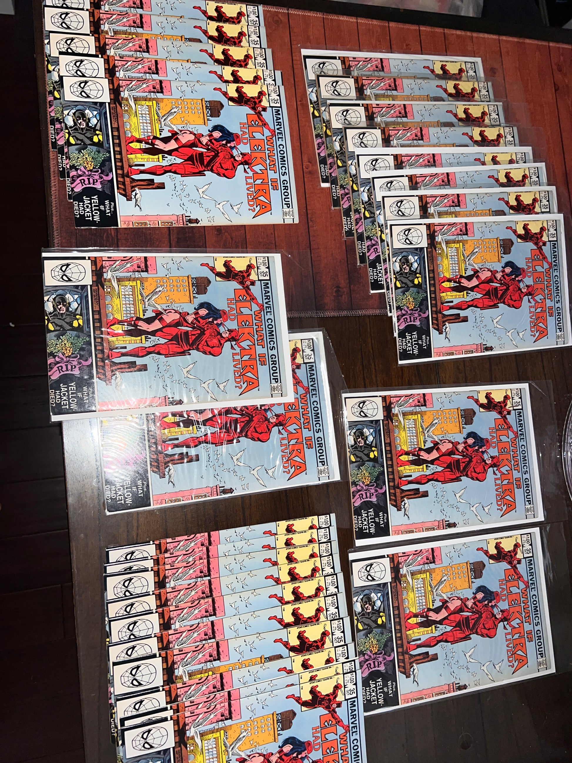 Daredevil Comic Book What if Elektra Had Lived Bundle x27 total! 1982