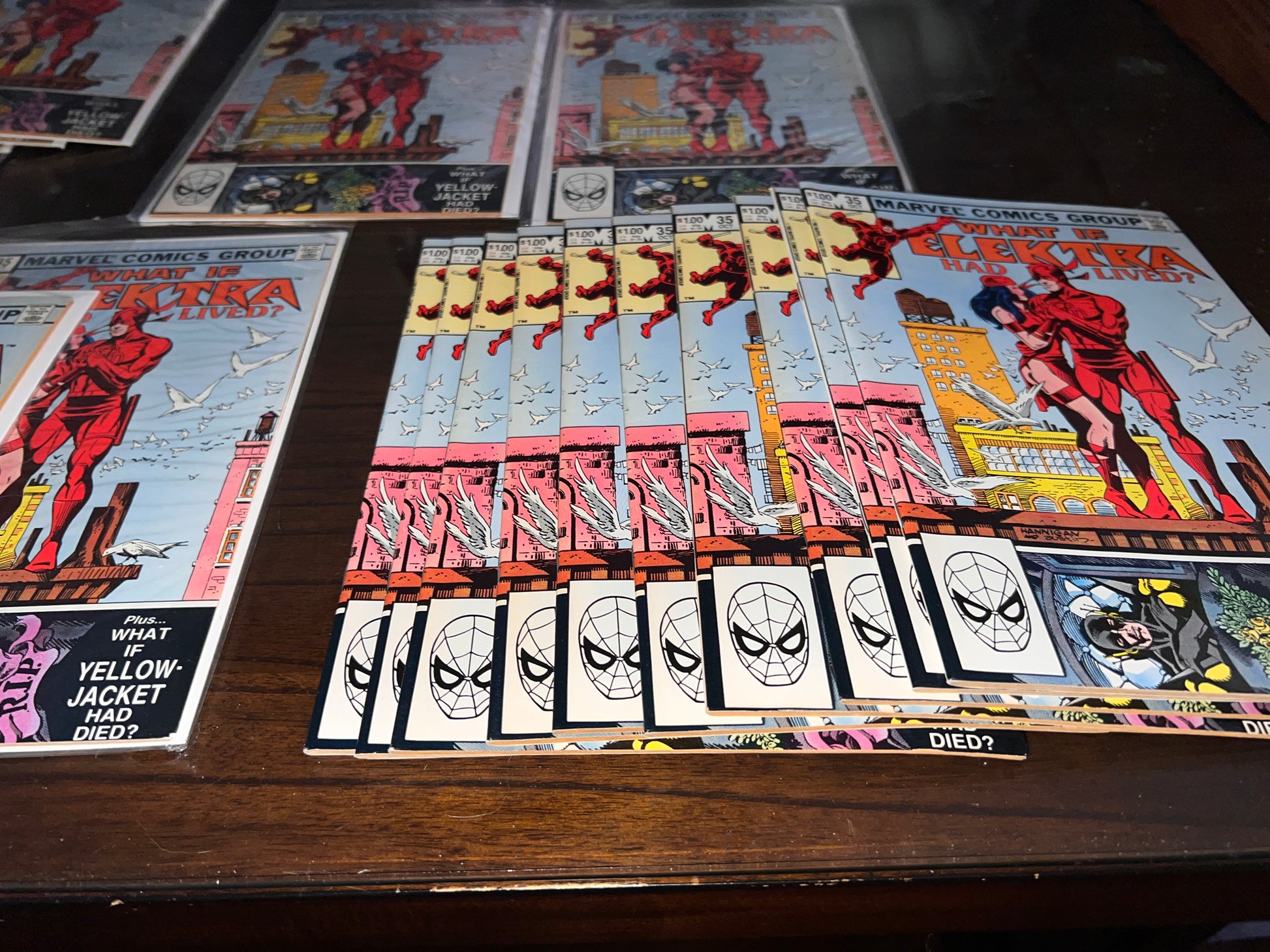 Daredevil Comic Book What if Elektra Had Lived Bundle x27 total! 1982