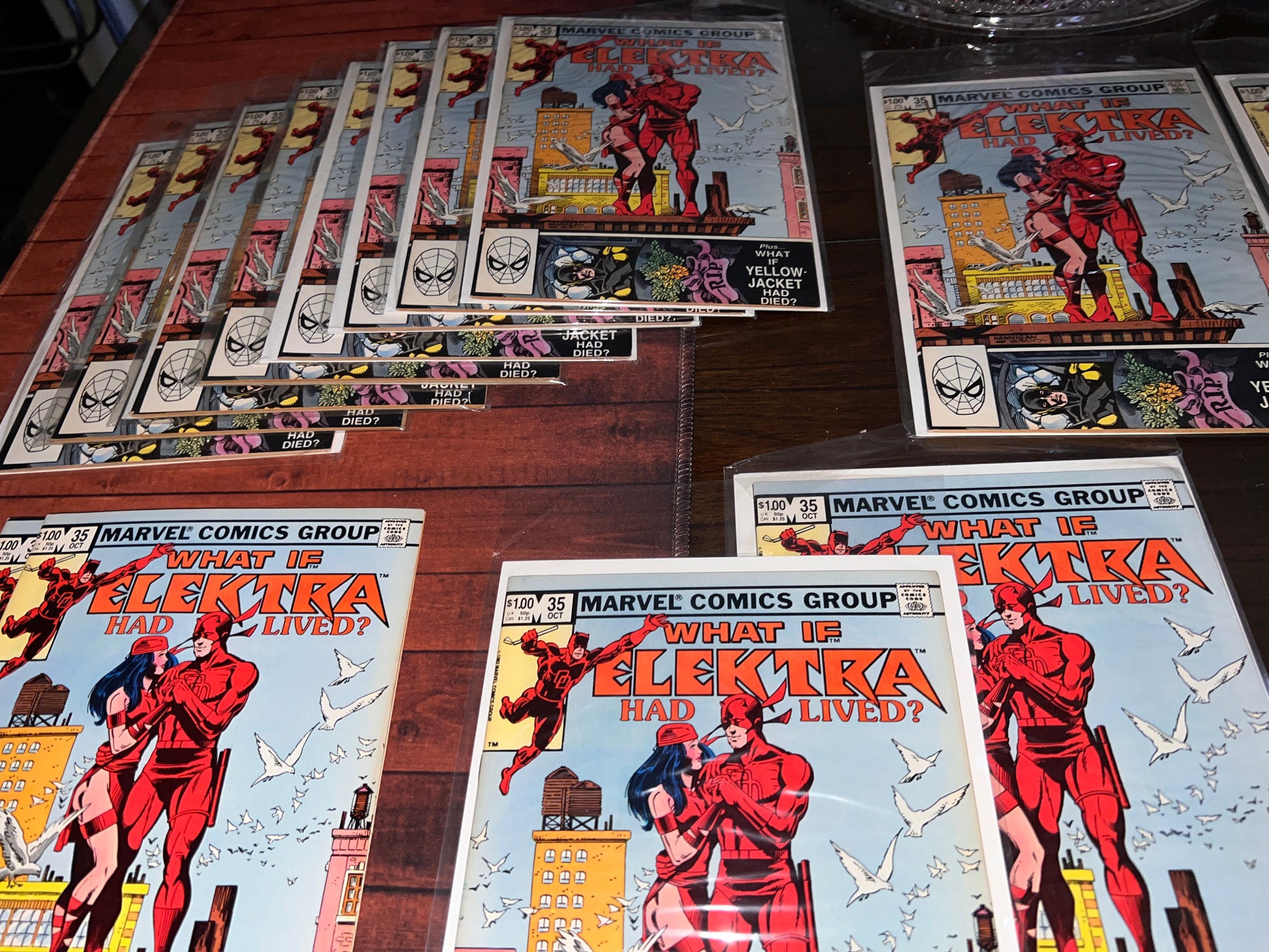Daredevil Comic Book What if Elektra Had Lived Bundle x27 total! 1982