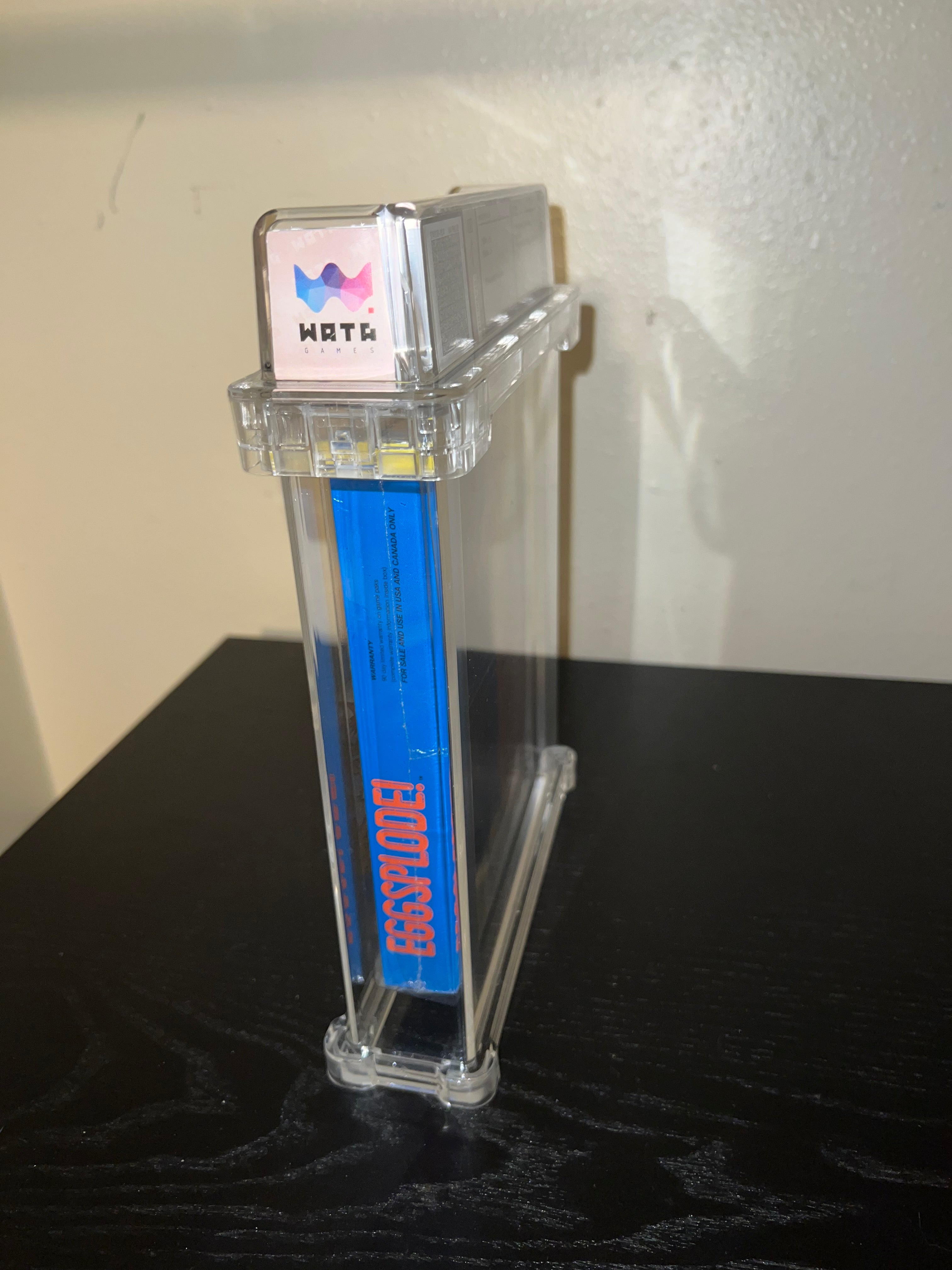Short Order EggSplode! NES GRADED NEW SEALED WATA 9.4 A+!