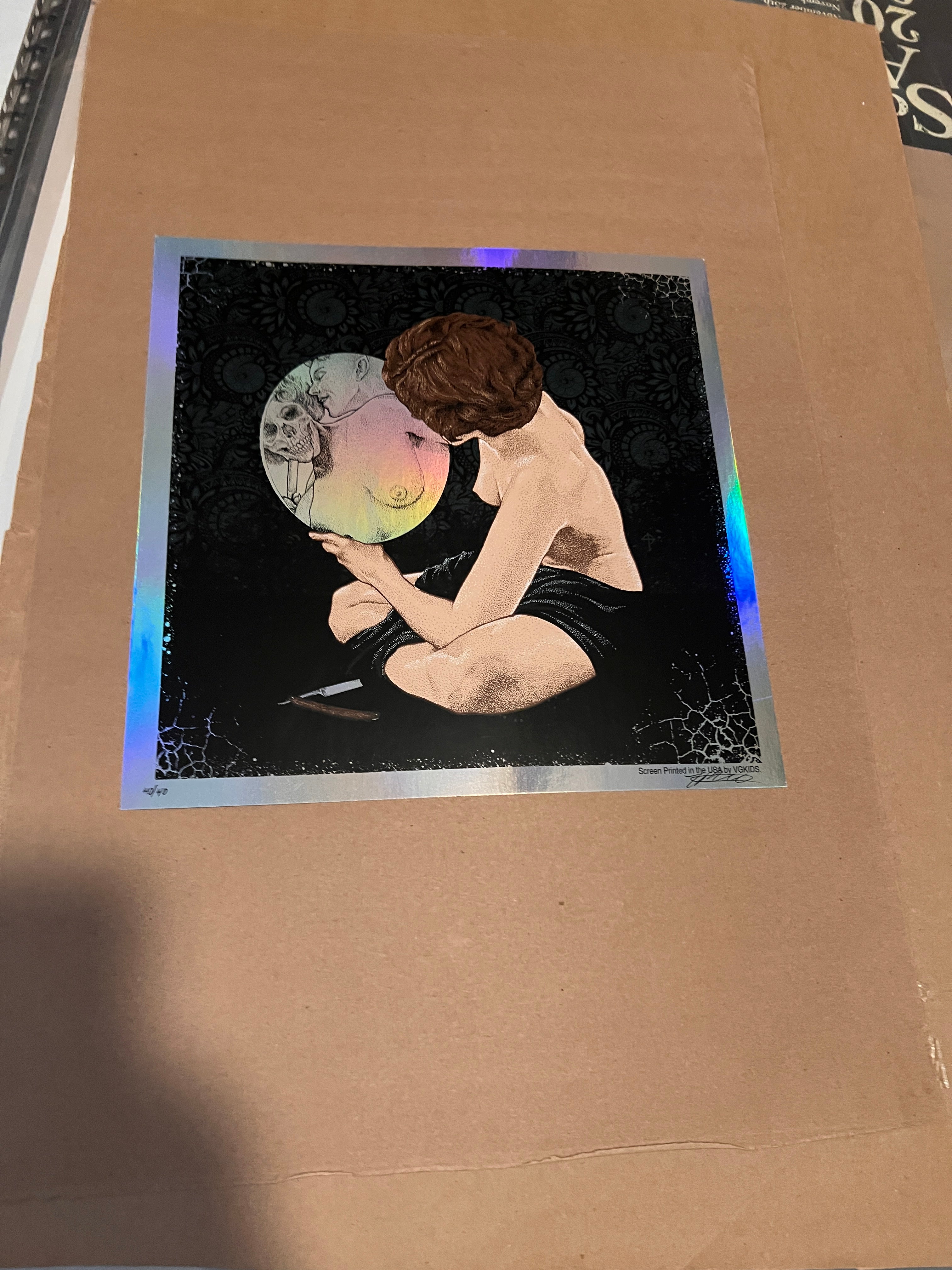Timothy Pittides "Pride" Rainbow Foil rare 40/40 perfect!