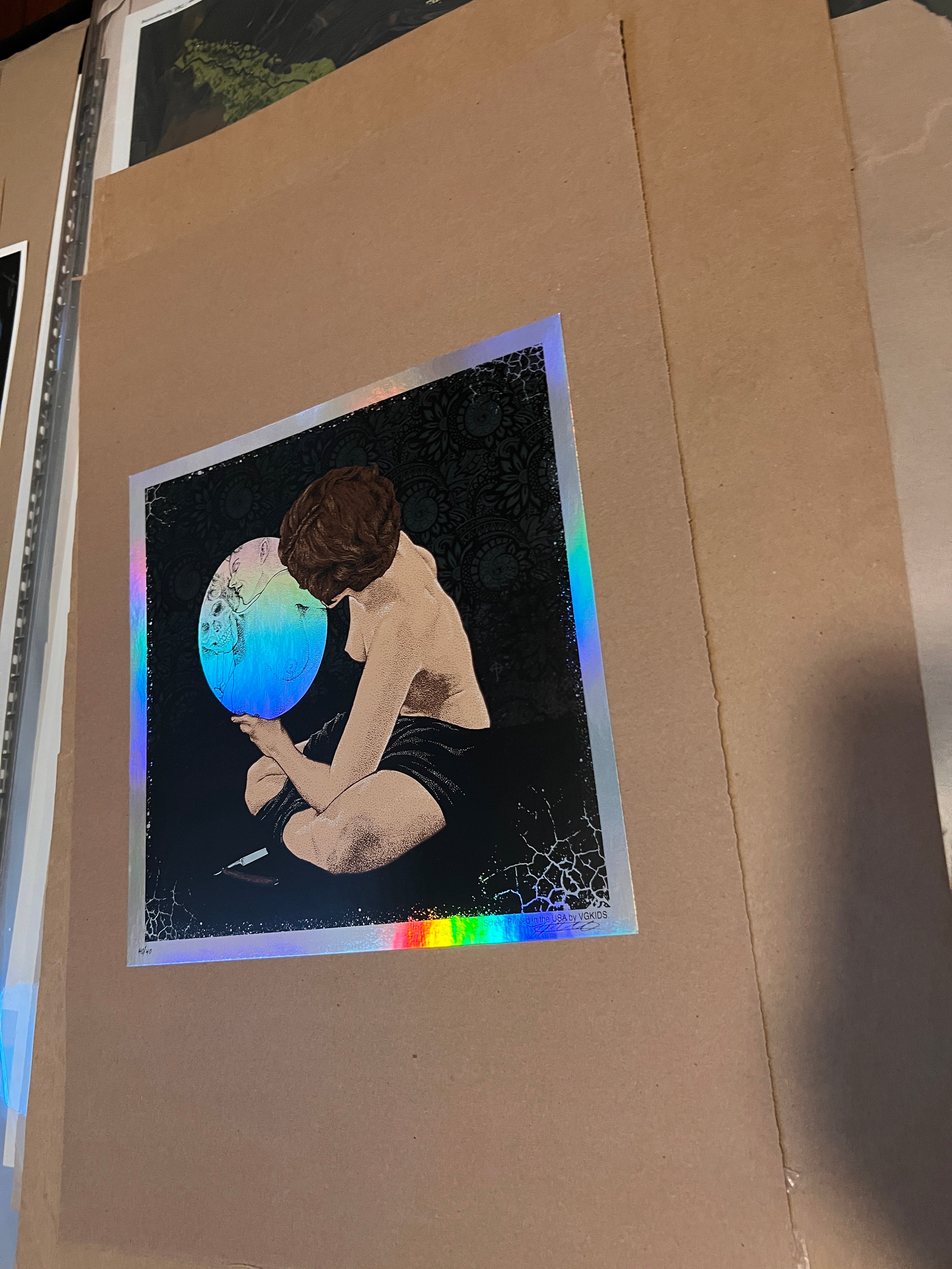 Timothy Pittides "Pride" Rainbow Foil rare 40/40 perfect!