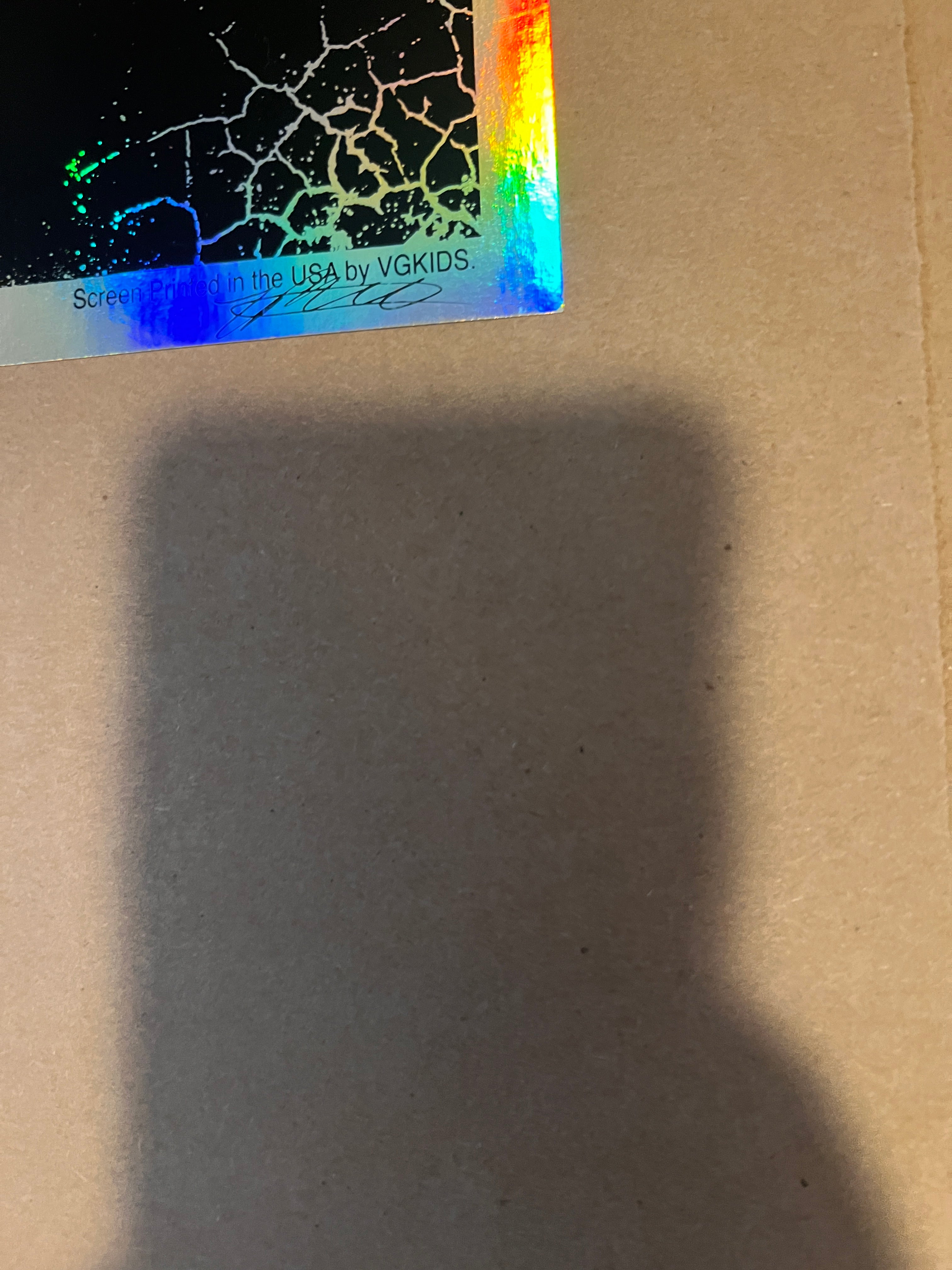 Timothy Pittides "Pride" Rainbow Foil rare 40/40 perfect!