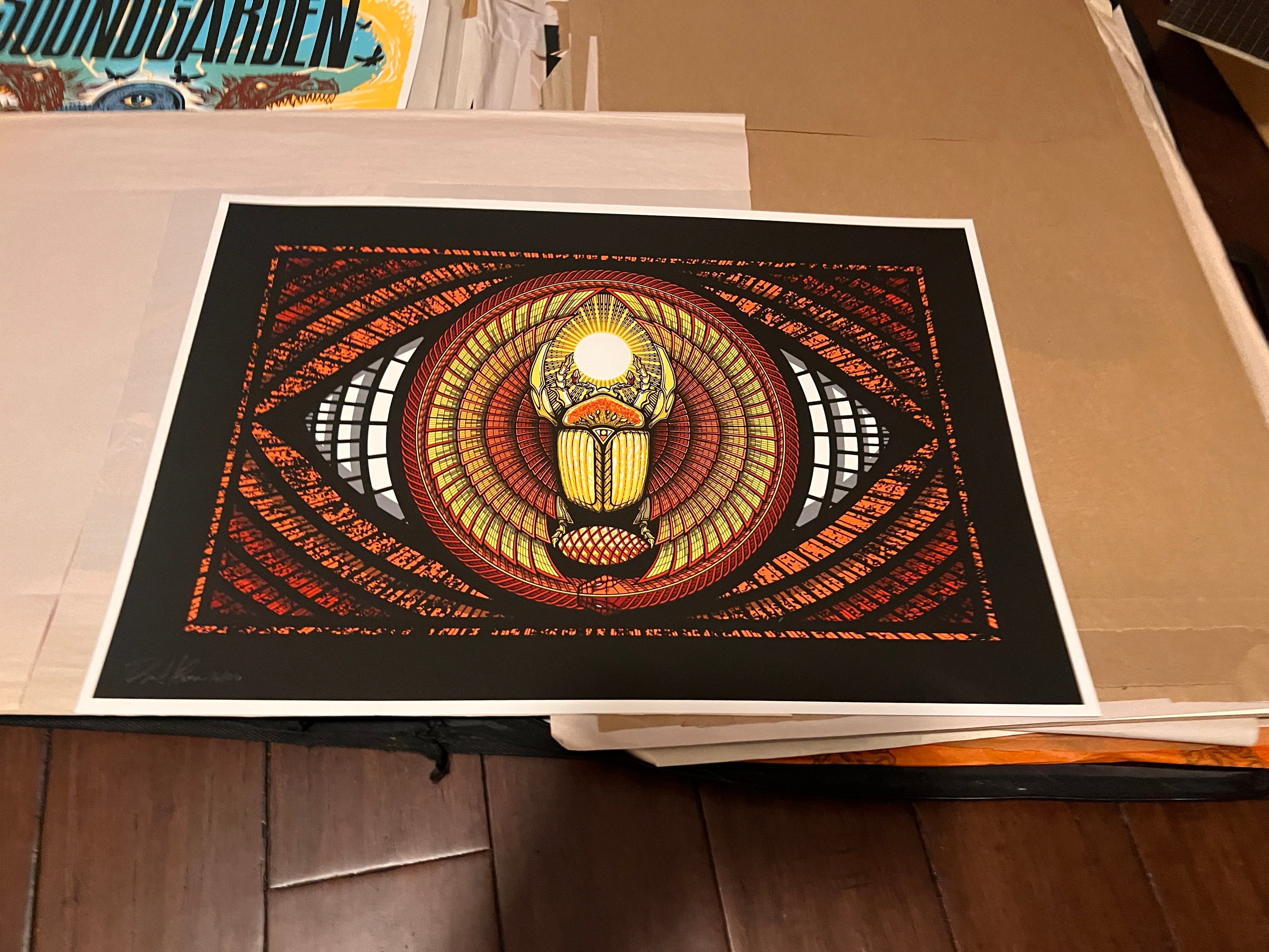 Philosopher's Stone Klausen Poster SIGNED SN!