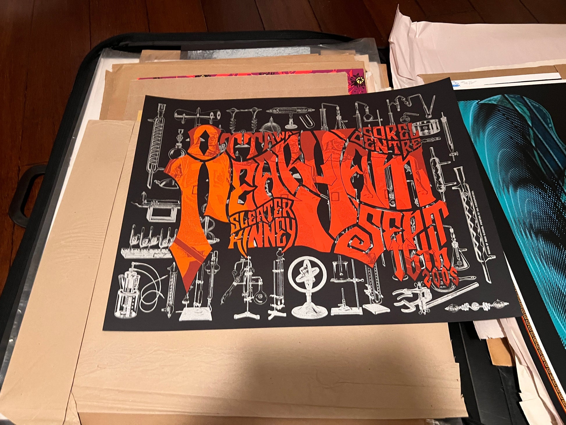 Pearl Jam Ottawa Kinney Sept 16th 2005 Poster 23x18.5!