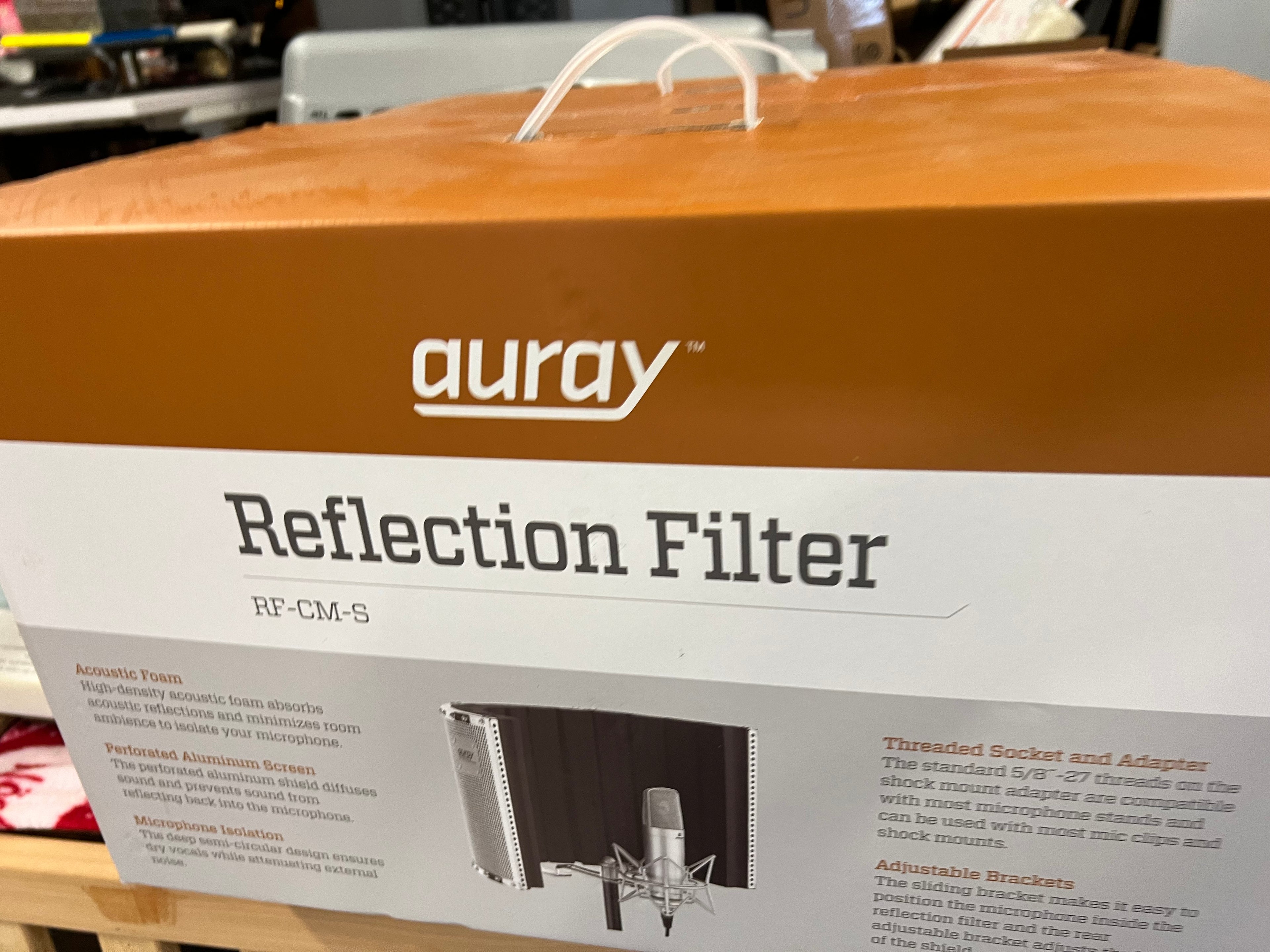 Pair of Brand New Auray Reflection Filters RF-CM-S!