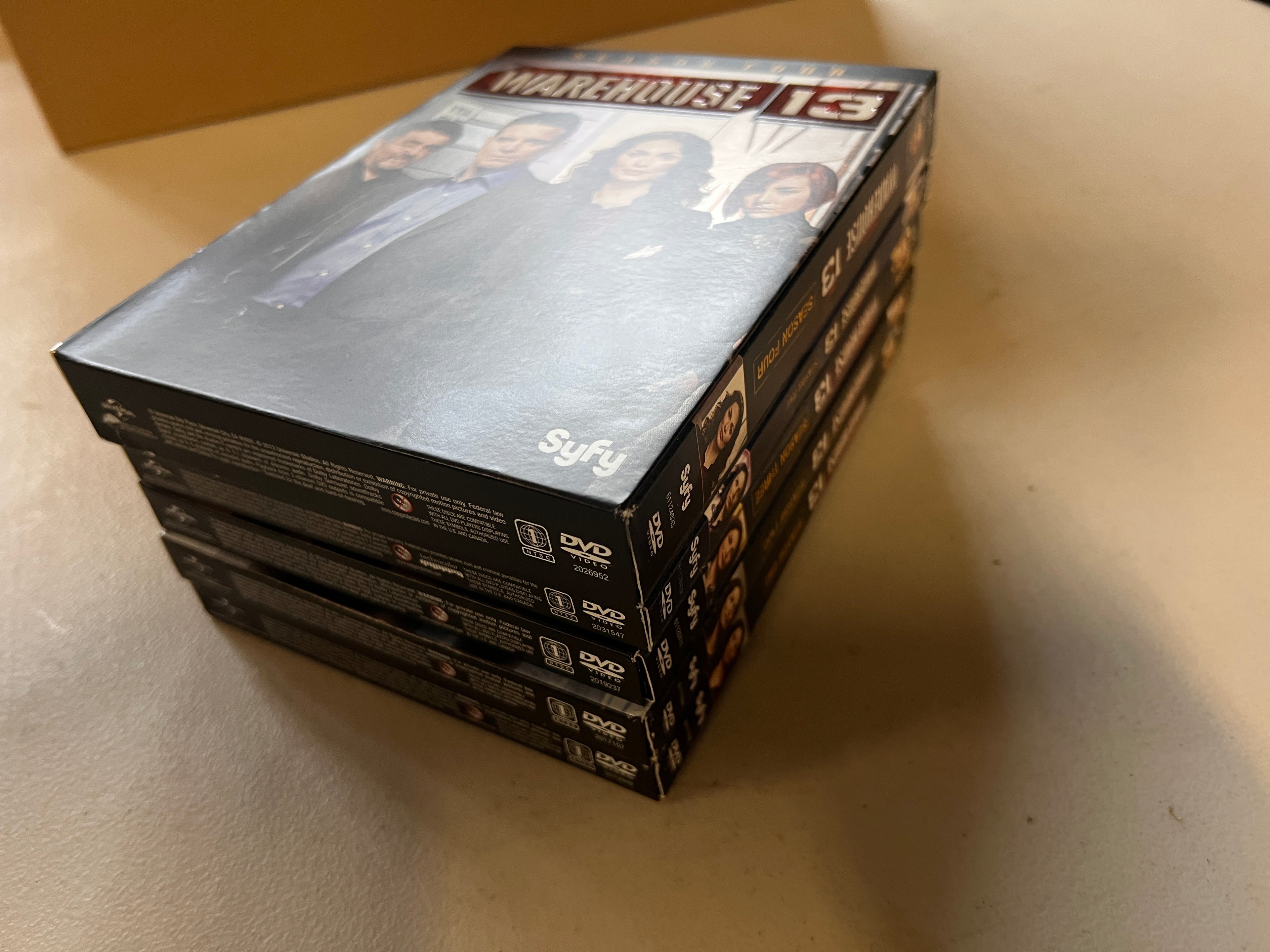 Warehouse 13 Seasons 1-5 DVD Excellent
