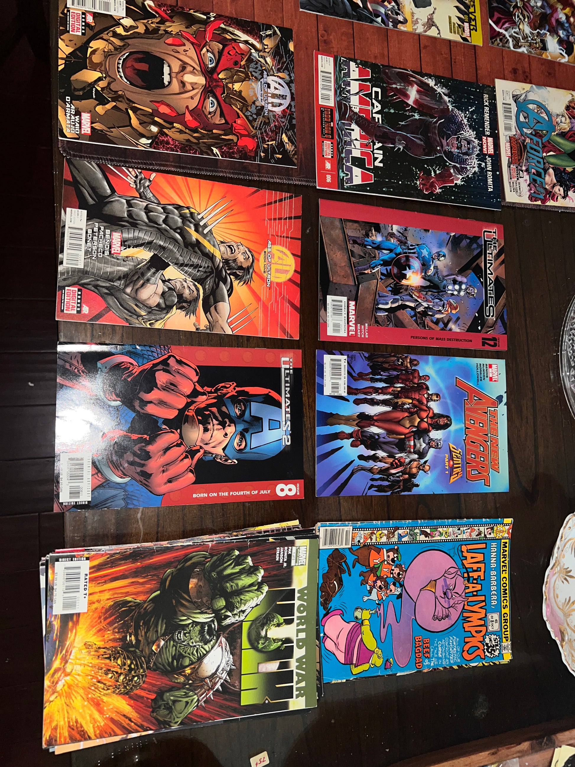 Marvel Comic Book Lot Age of Ultron Xmen and more!