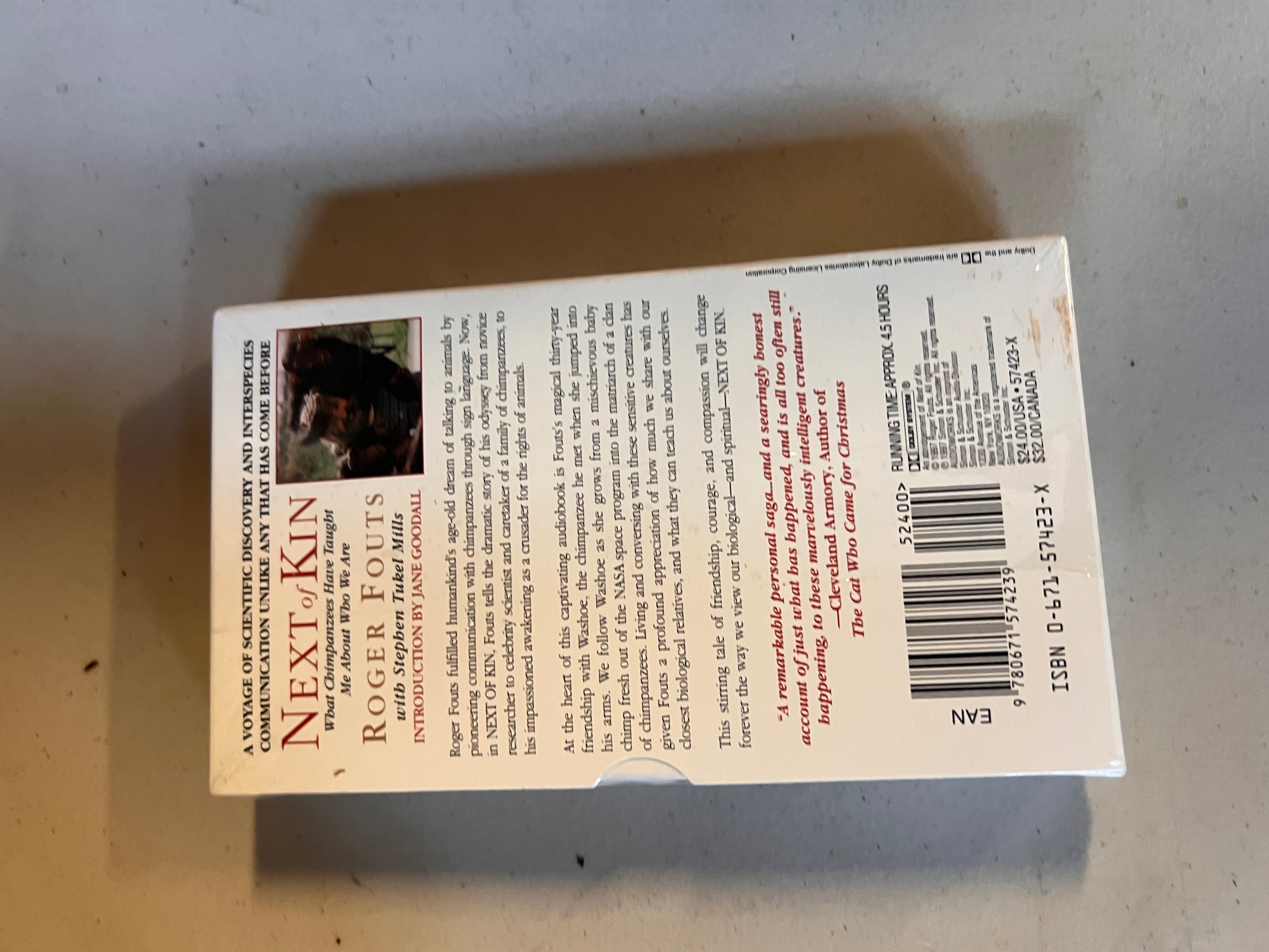 Next of Kin by Roger Fouts Audio Book