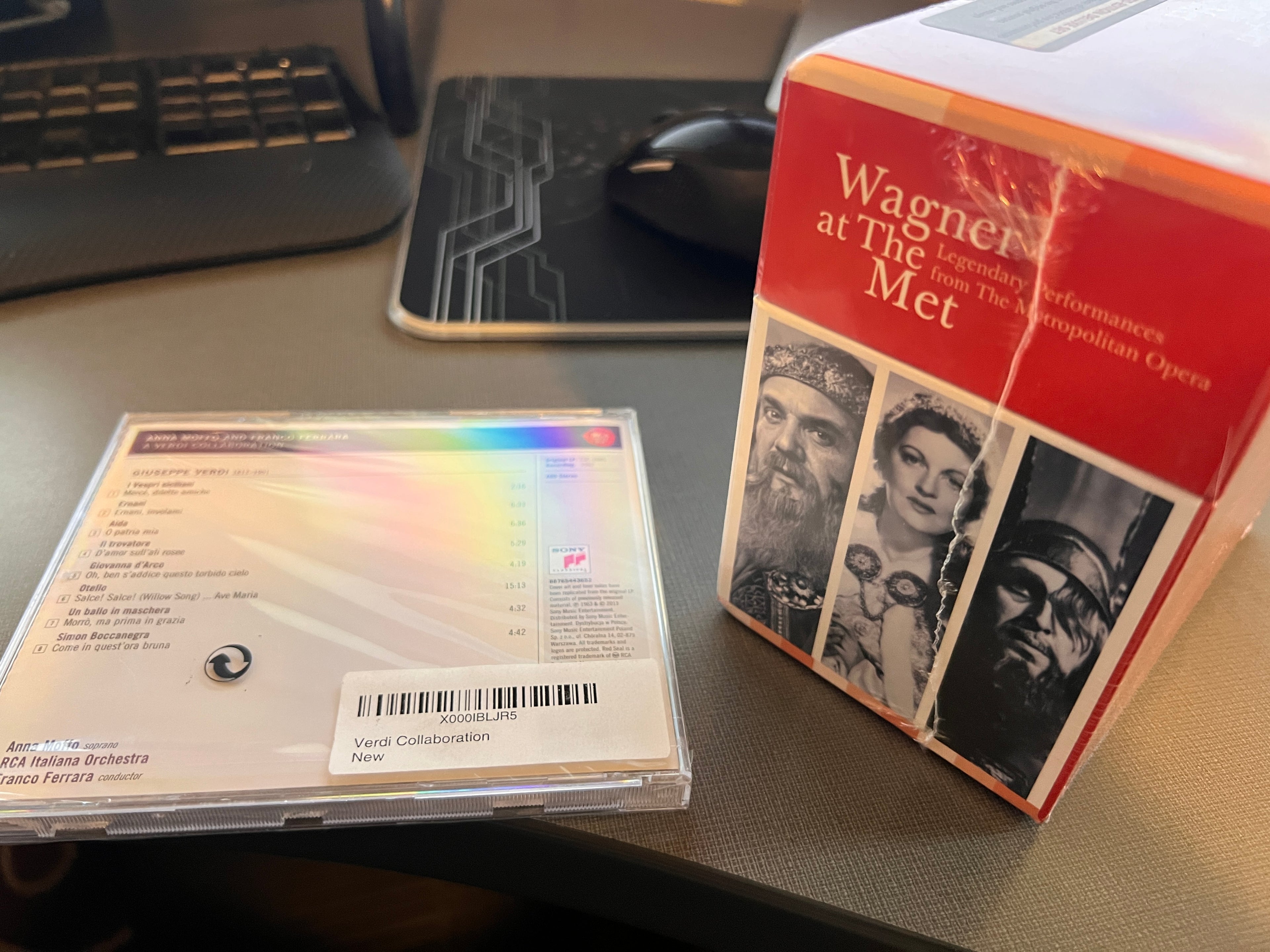 Wagner at the Met Sony Classics + LSC-2685 RARE OOP