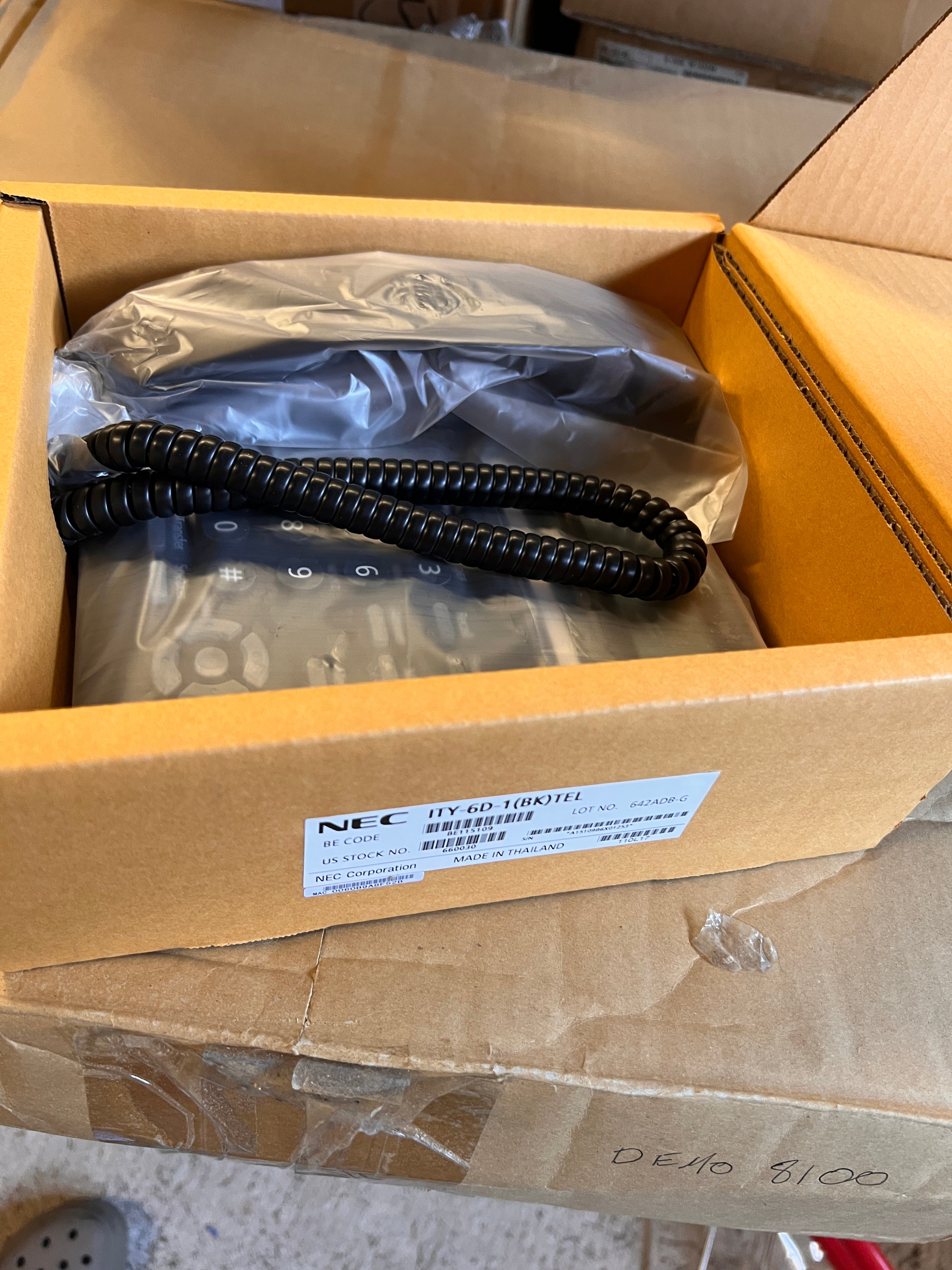 NEC ITY-6D-1(BK) TEL IP Phone