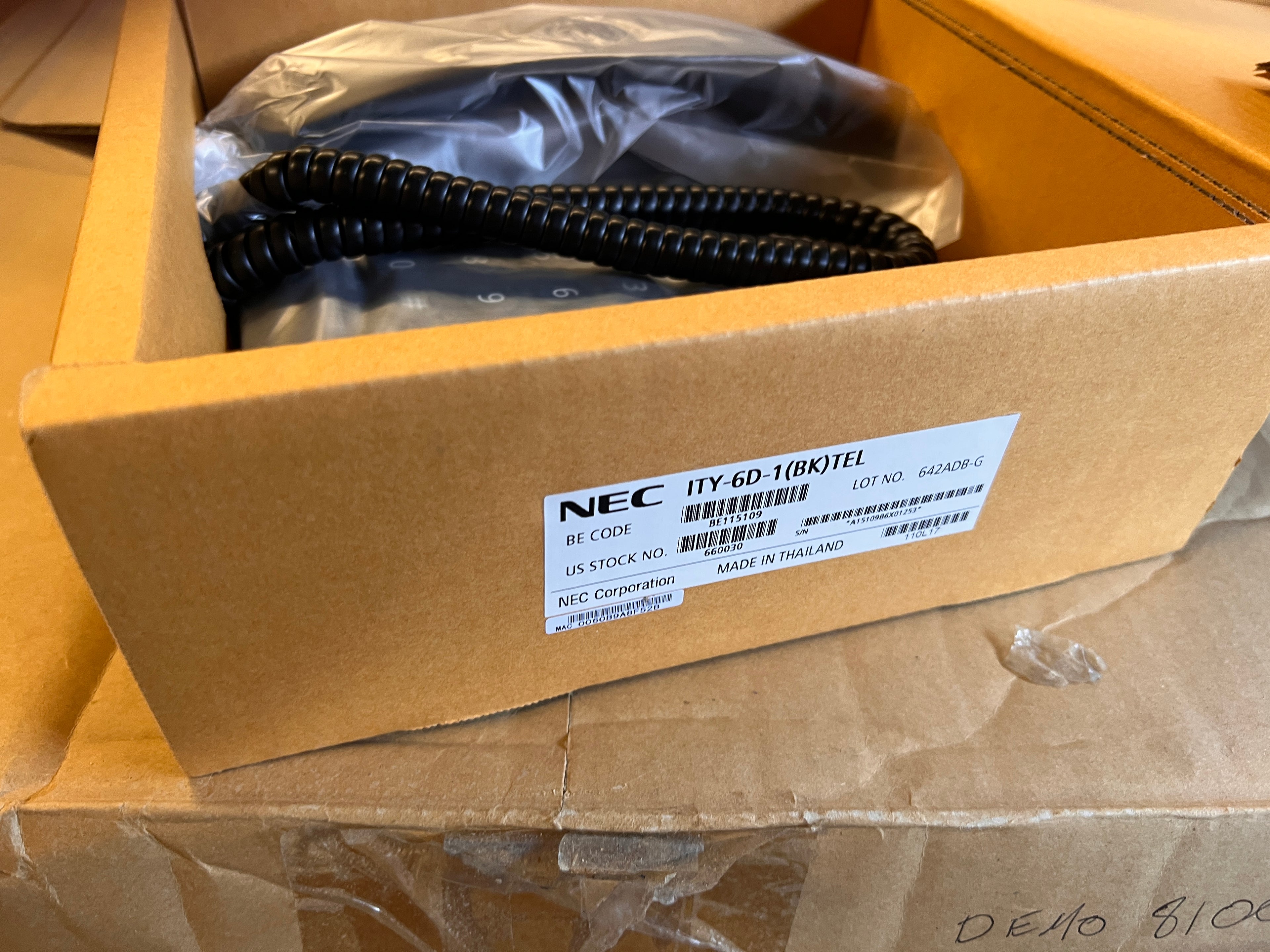 NEC ITY-6D-1(BK) TEL IP Phone