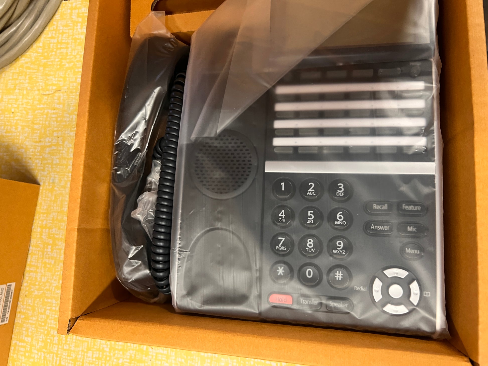 NEC DT800 ITZ-24D-3 BK (Black) TEL IP Phone