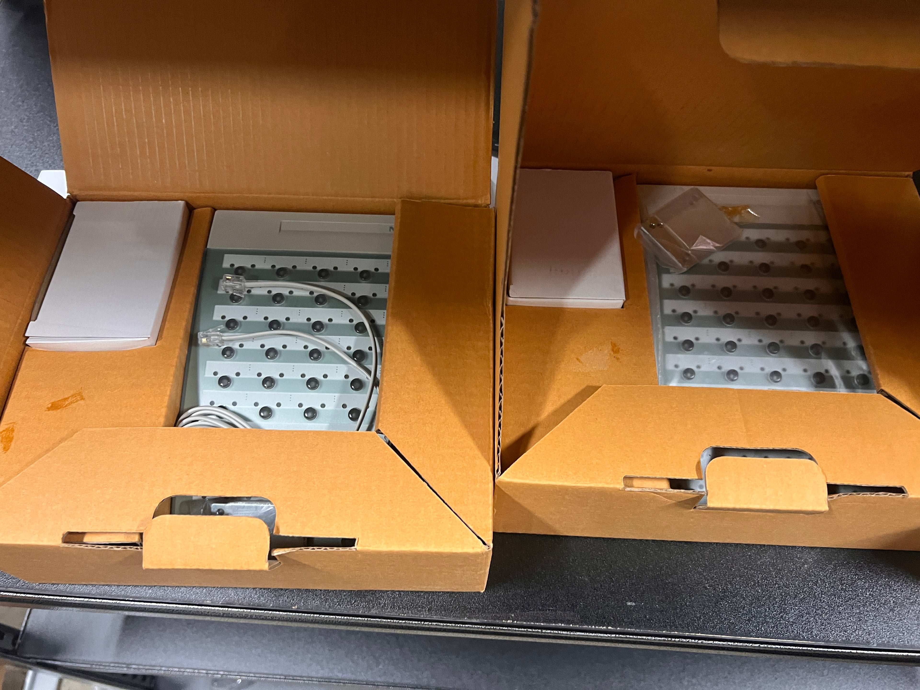 NEC Electra Elite DCU 60-1 WH and DCL-60-BL Console 770061 Lot of 4 NIB!