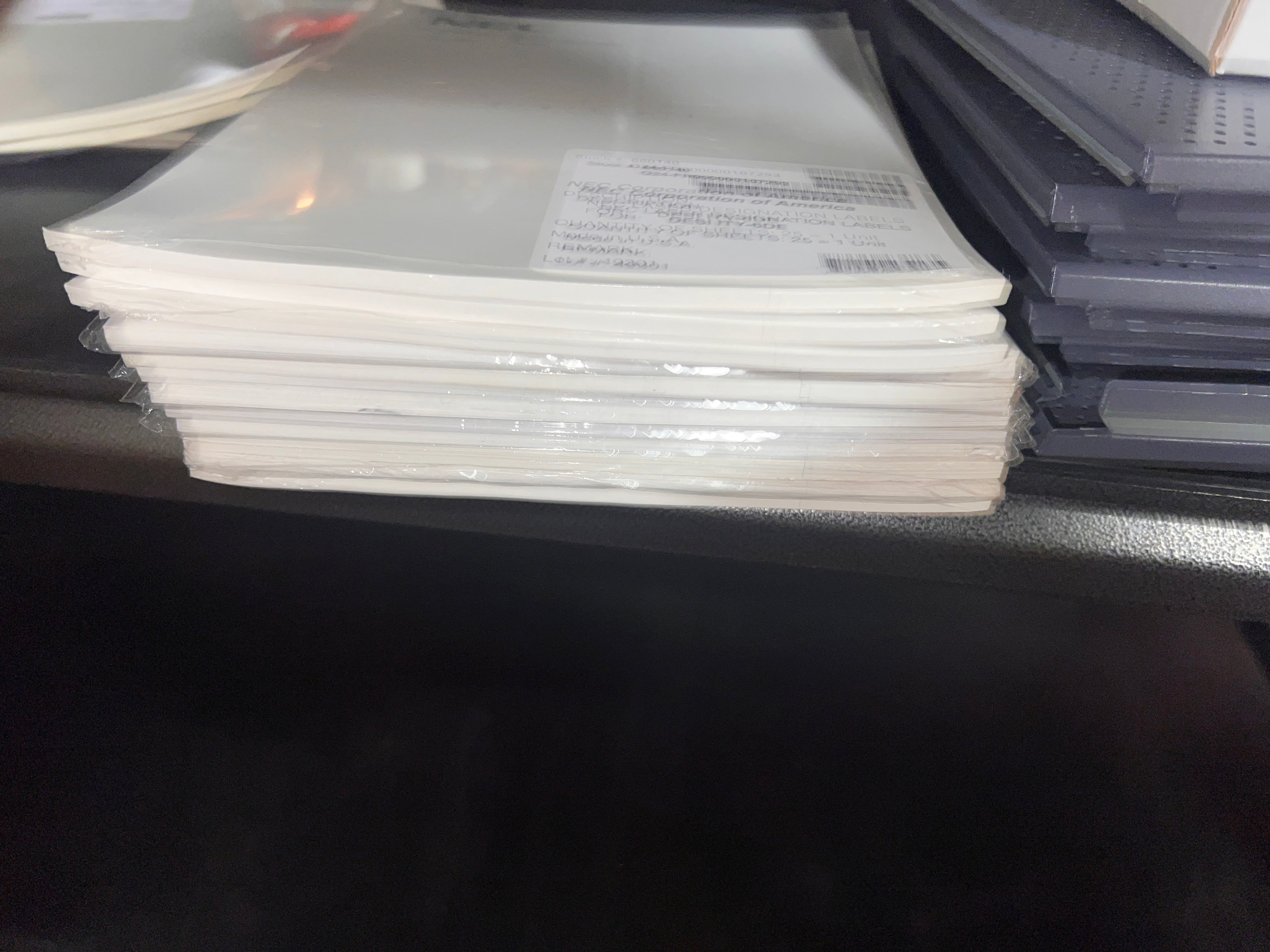 NEC laser designation labels desi ITY-6de Bundle LOT of 14