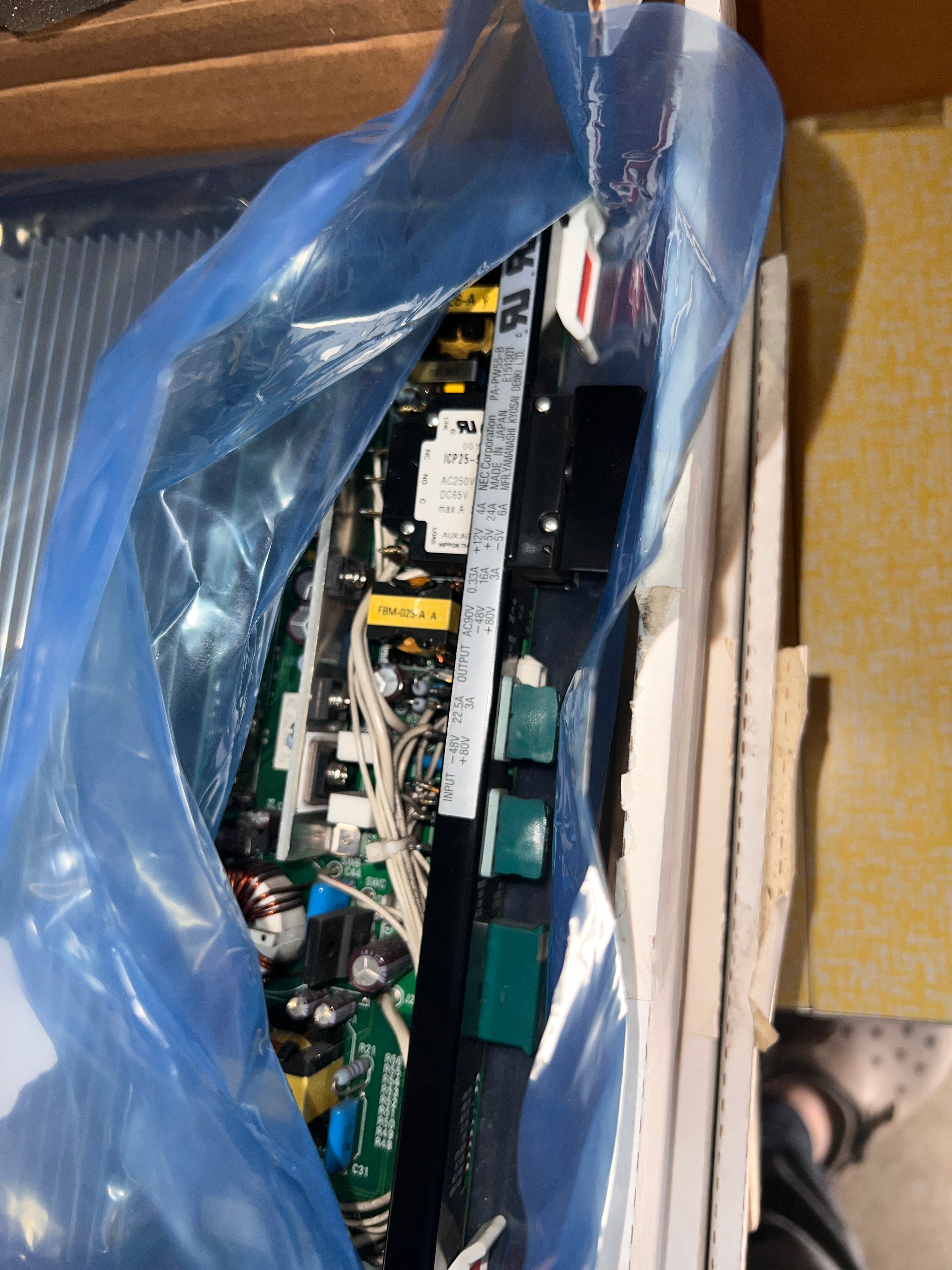 NEC NEAX 2400 IMS PA-PW55-B Power Circuit Card RARE