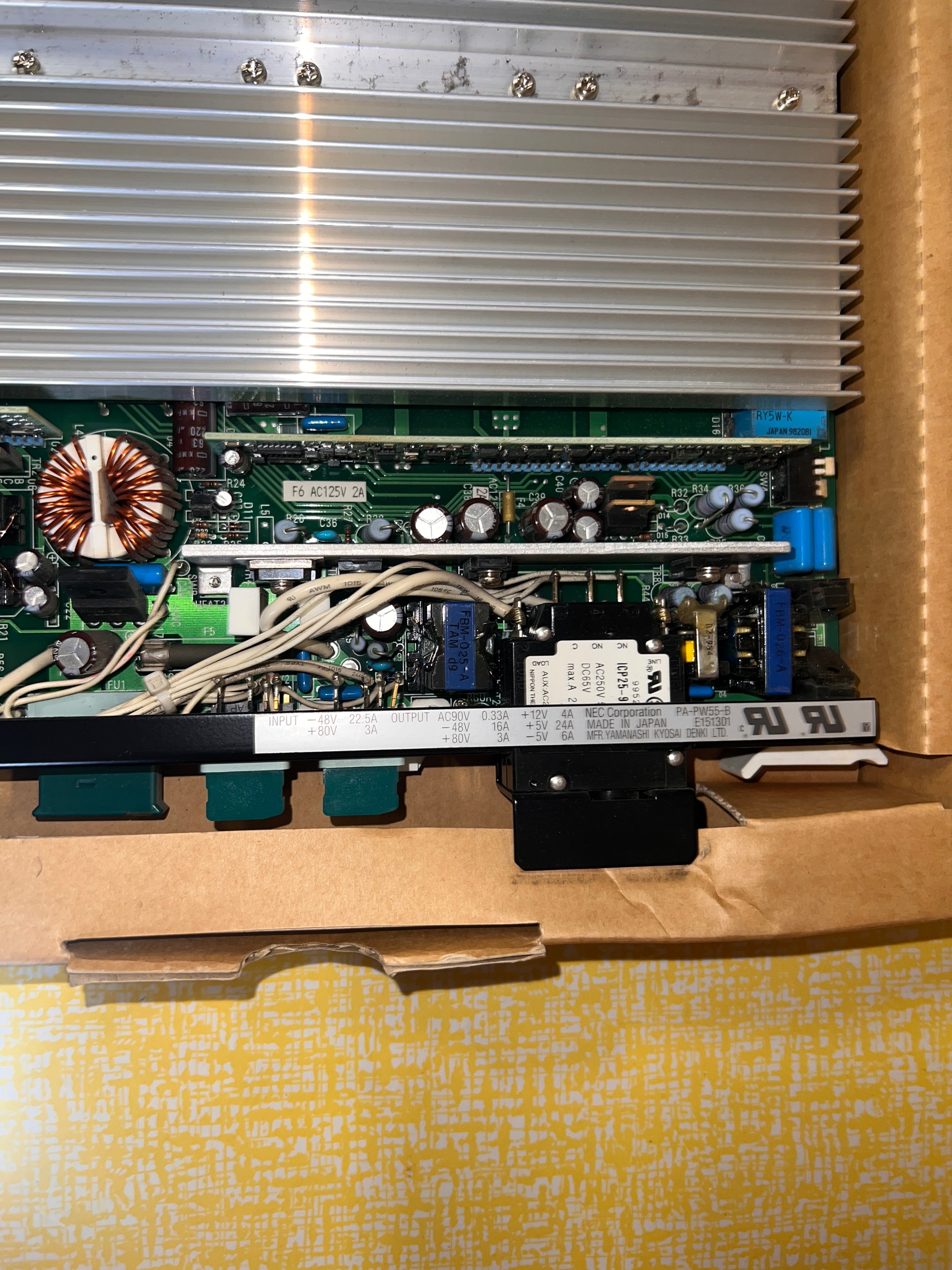 NEC NEAX 2400 IMS PA-PW55-B Power Circuit Card Hard to find!