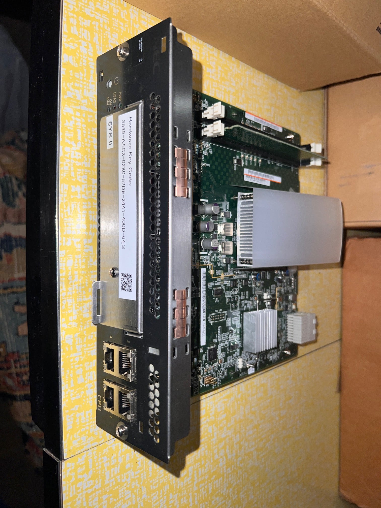 NEC SV8500 CPU SCF-CP02-B CF-CP02 CPU Card