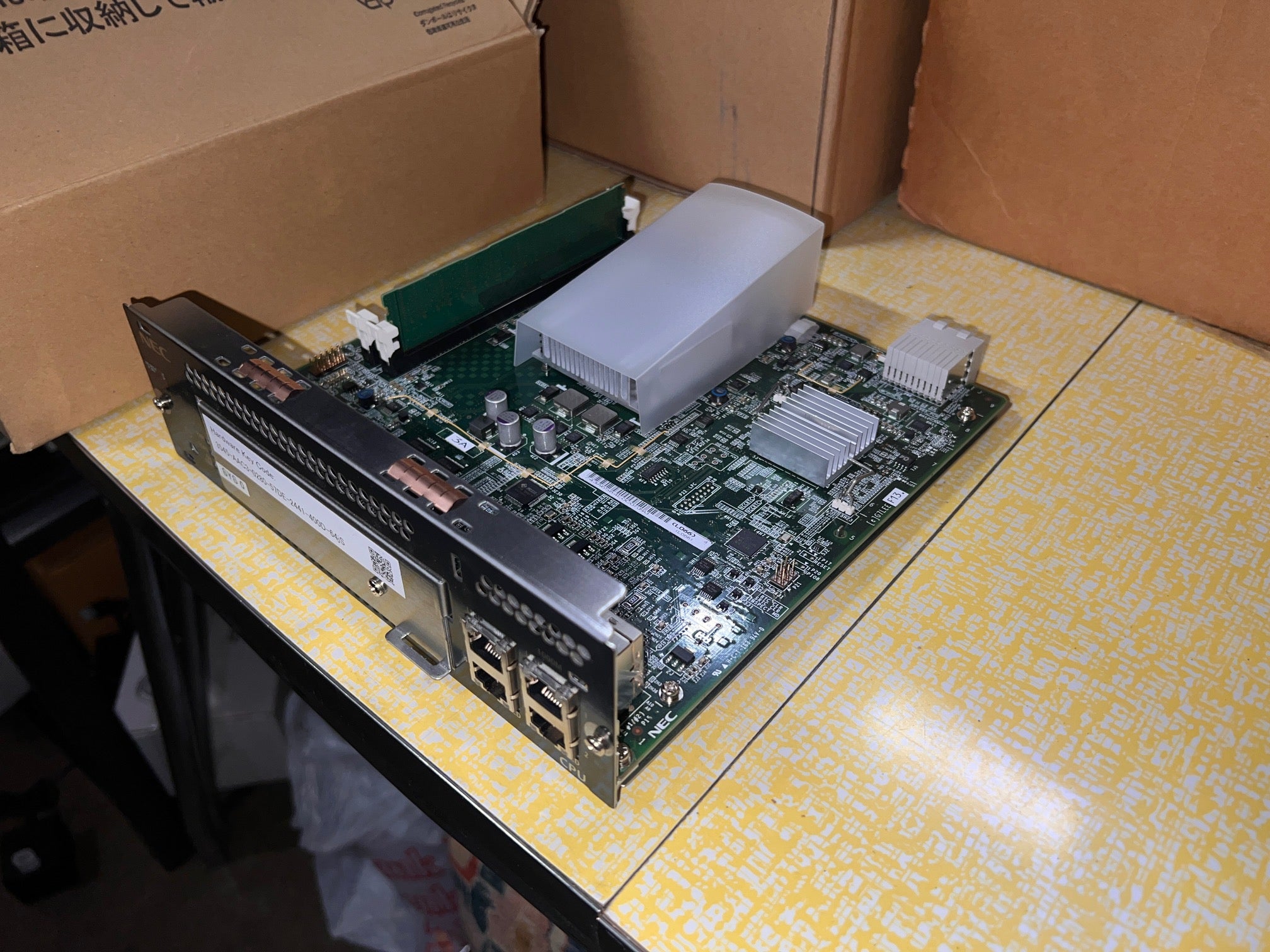 NEC SV8500 CPU SCF-CP02-B CF-CP02 CPU Card