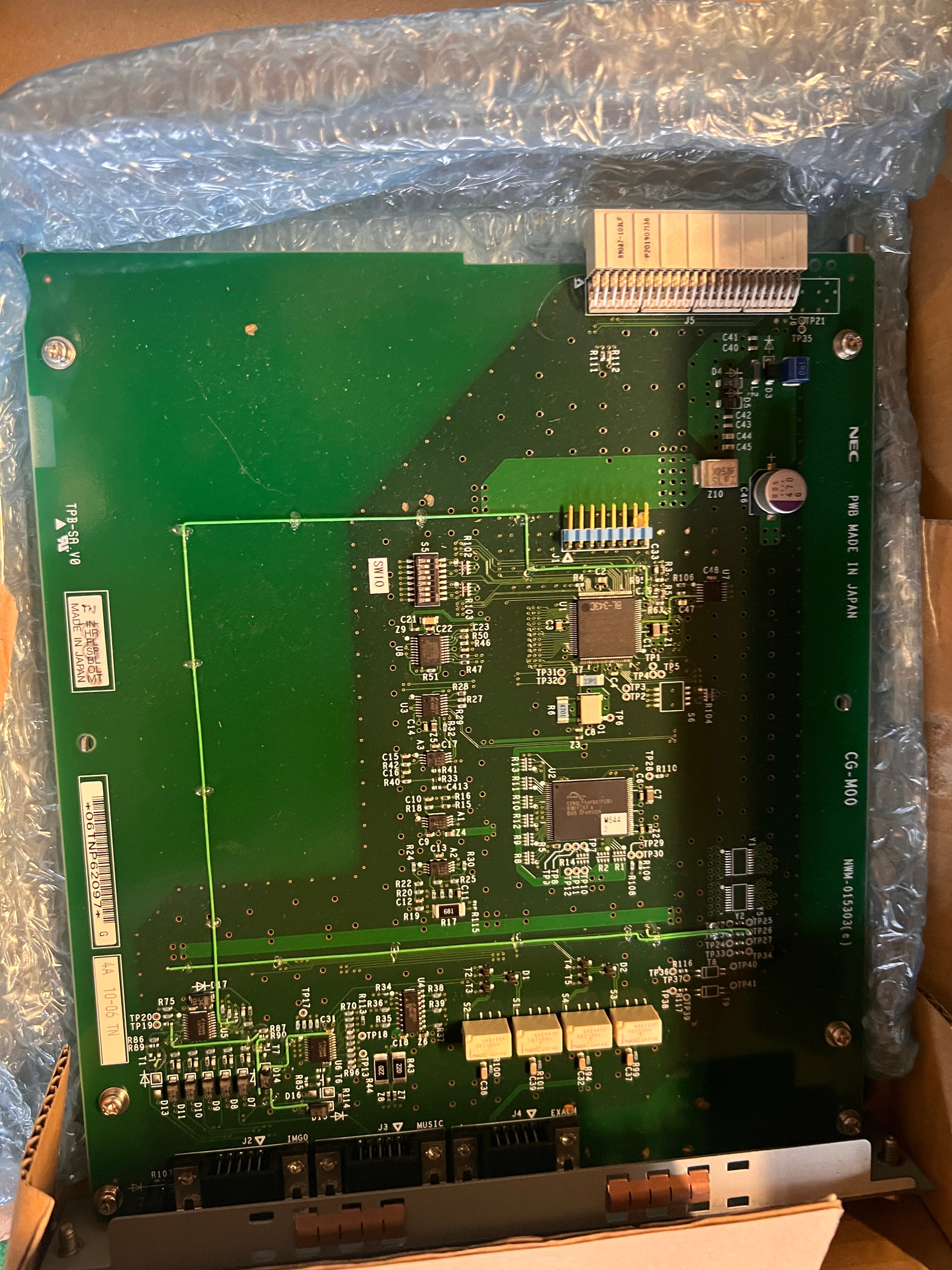 NEC EMA SUB-A CG-M00 nwm-015303 SV-8500 Circuit Card