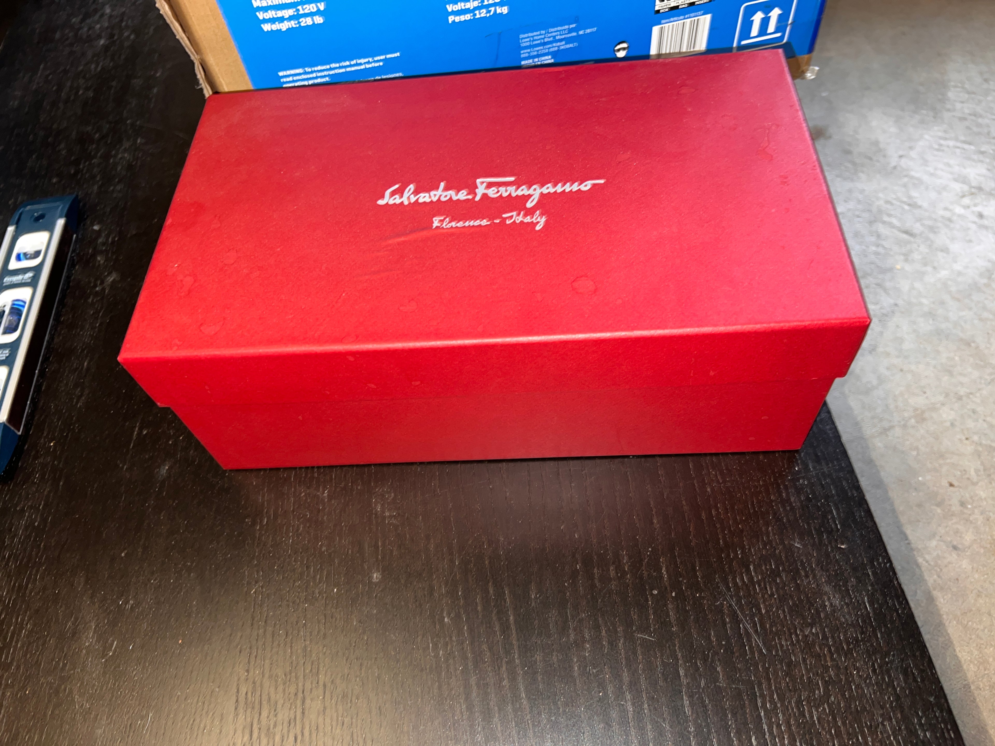 Size 6 1/2 B Salvatore Ferragamo Pimpa 9cm Black Heels