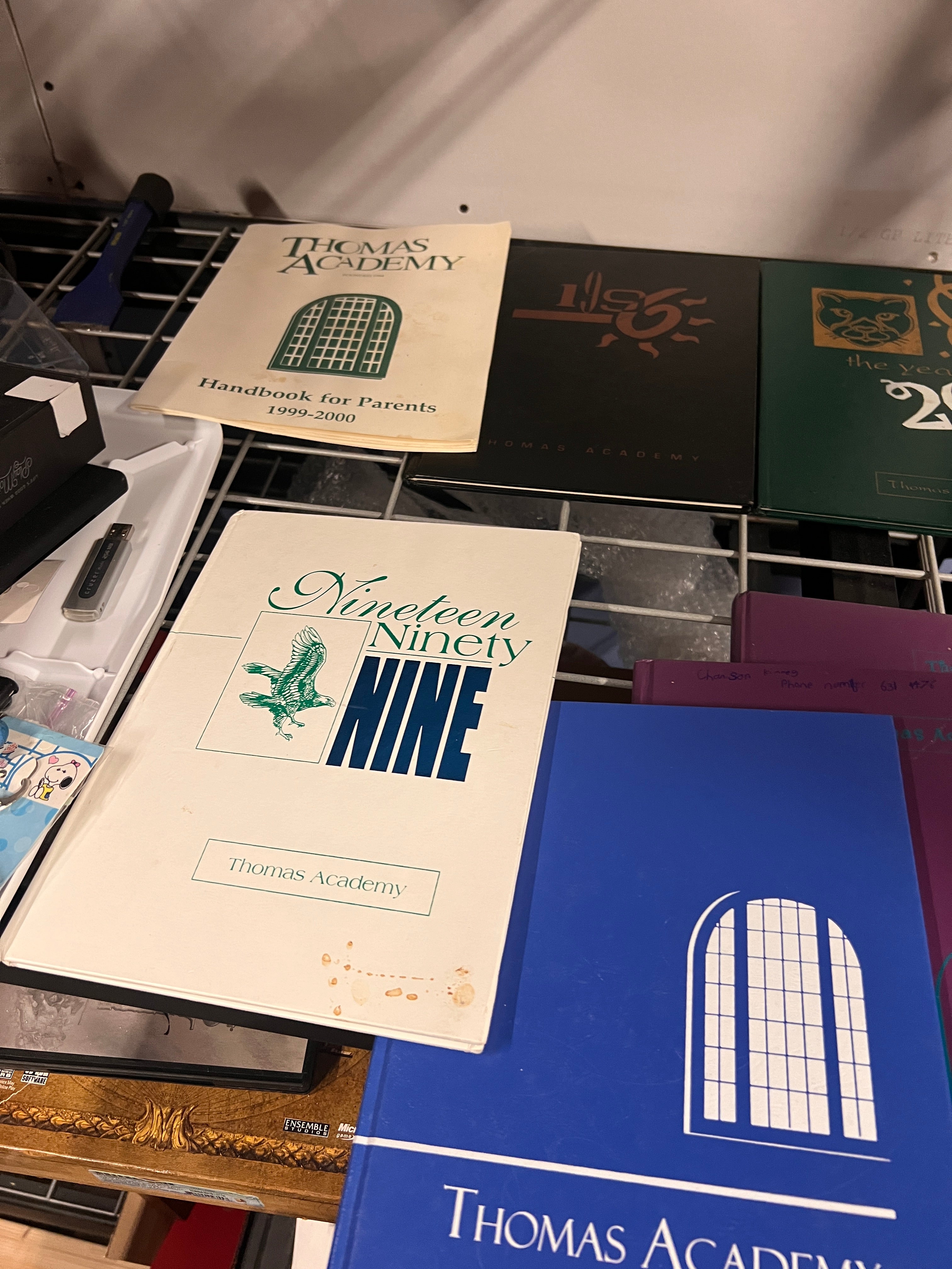 Thomas Academy Kent Washington Yearbooks Bundle