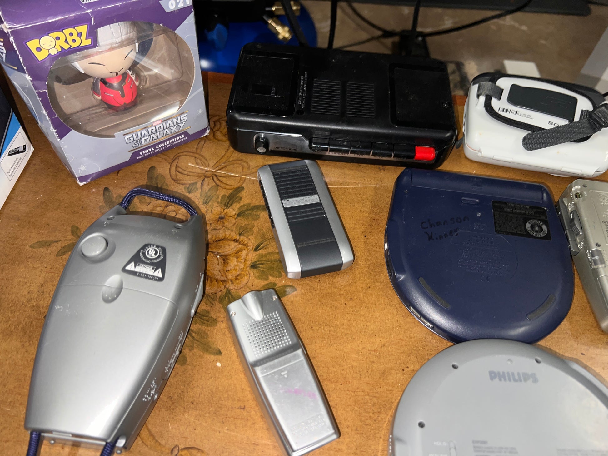 Bundle of Vintage Cassette Recorders CD Players and Electronics