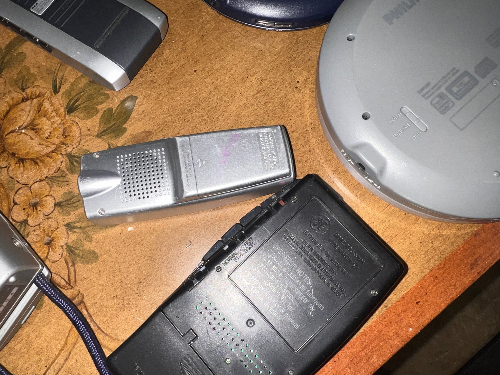 Bundle of Vintage Cassette Recorders CD Players and Electronics
