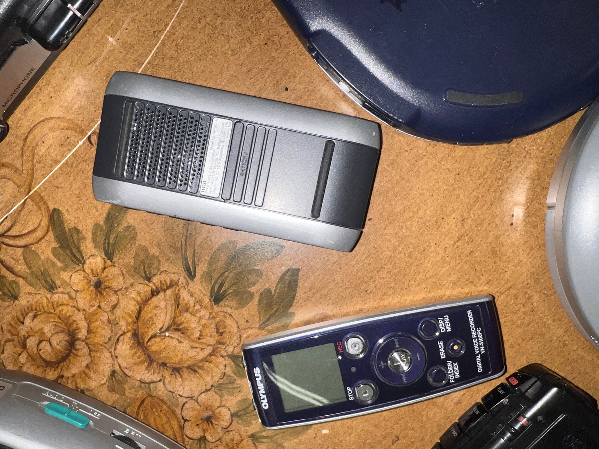 Bundle of Vintage Cassette Recorders CD Players and Electronics