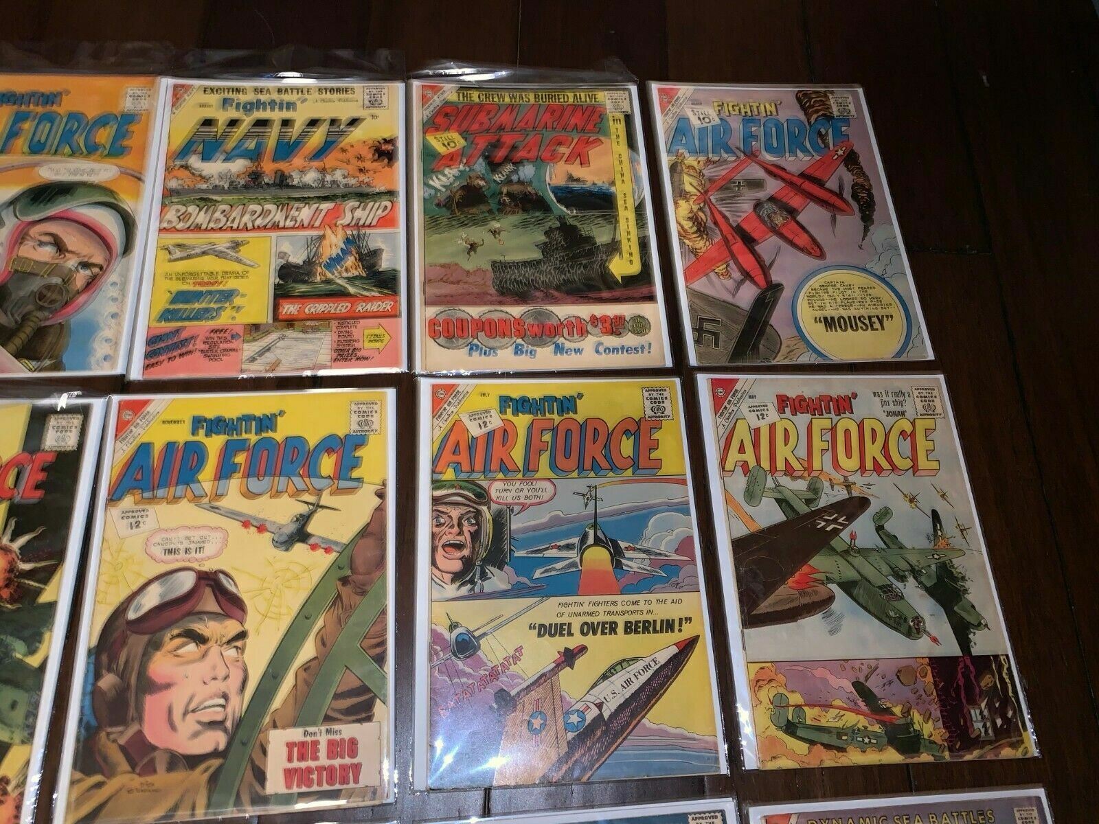 Charlton Silver Age War Comics Bundle of 19 Army Navy Airforce Marines!