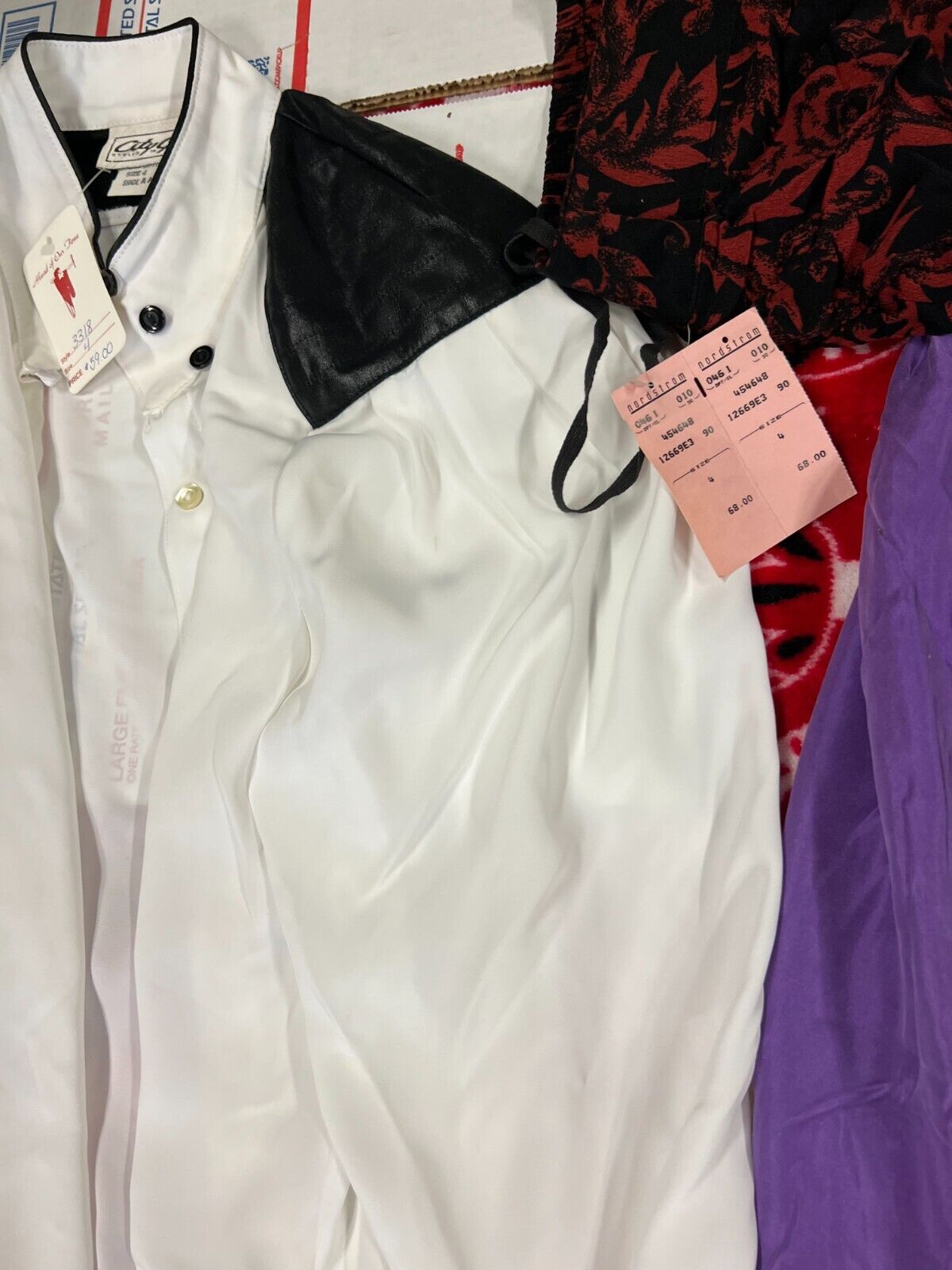 RARE VINTAGE Wholesale Lot 19 Piece Clothing Brand NEW with Tags Nordstrom lot!
