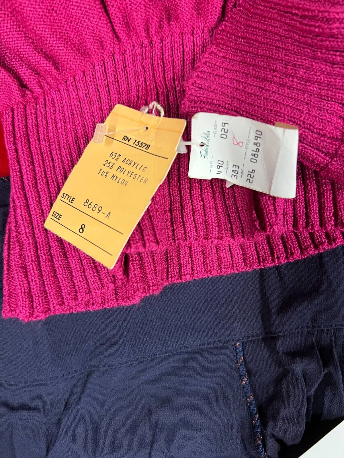 RARE VINTAGE Wholesale Lot 9 Piece Clothing Brand NEW with Tags Nordstrom lot!