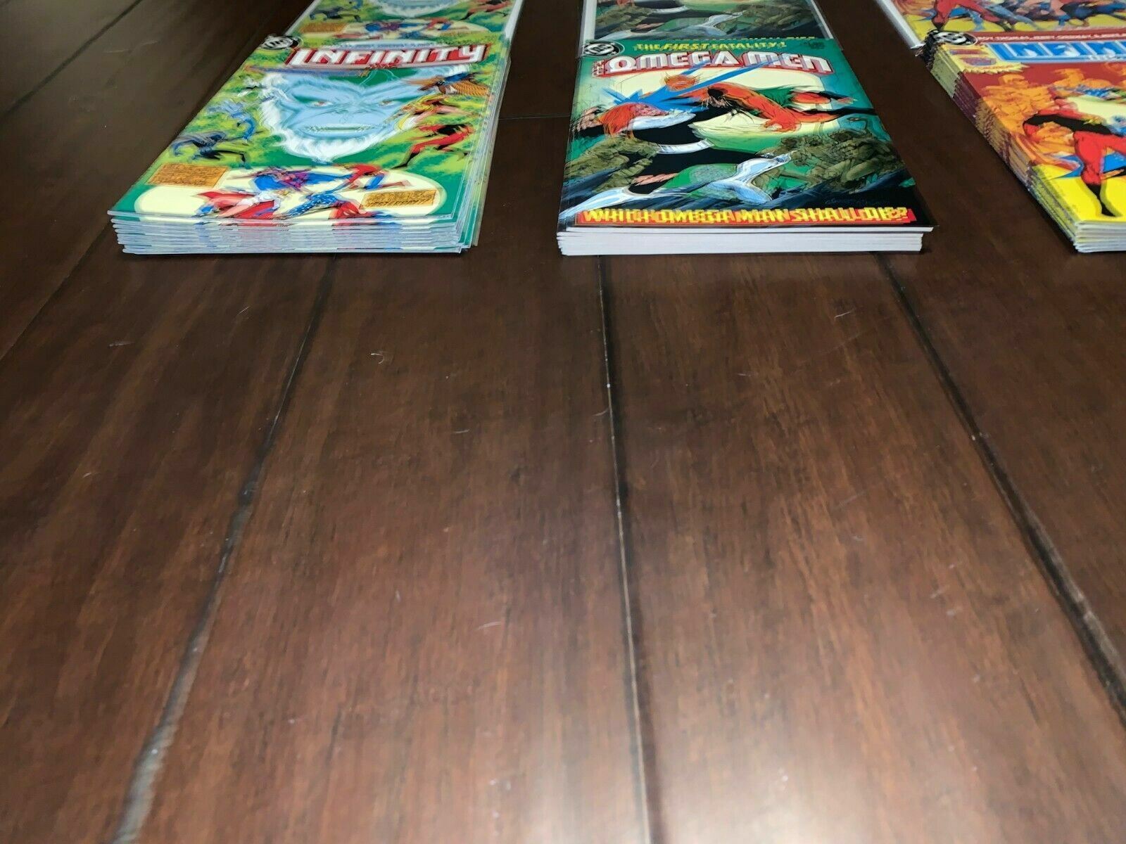 Infinity INC #1 and 2 and Omega Man #4 DC Comic Books 1980s 27 total!!