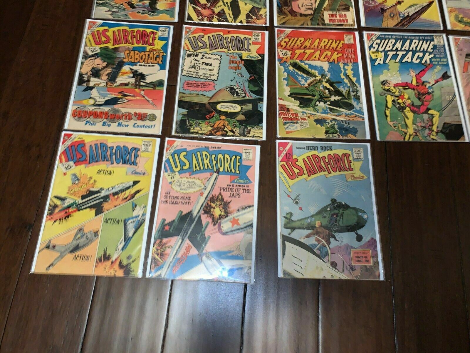 Charlton Silver Age War Comics Bundle of 19 Army Navy Airforce Marines!