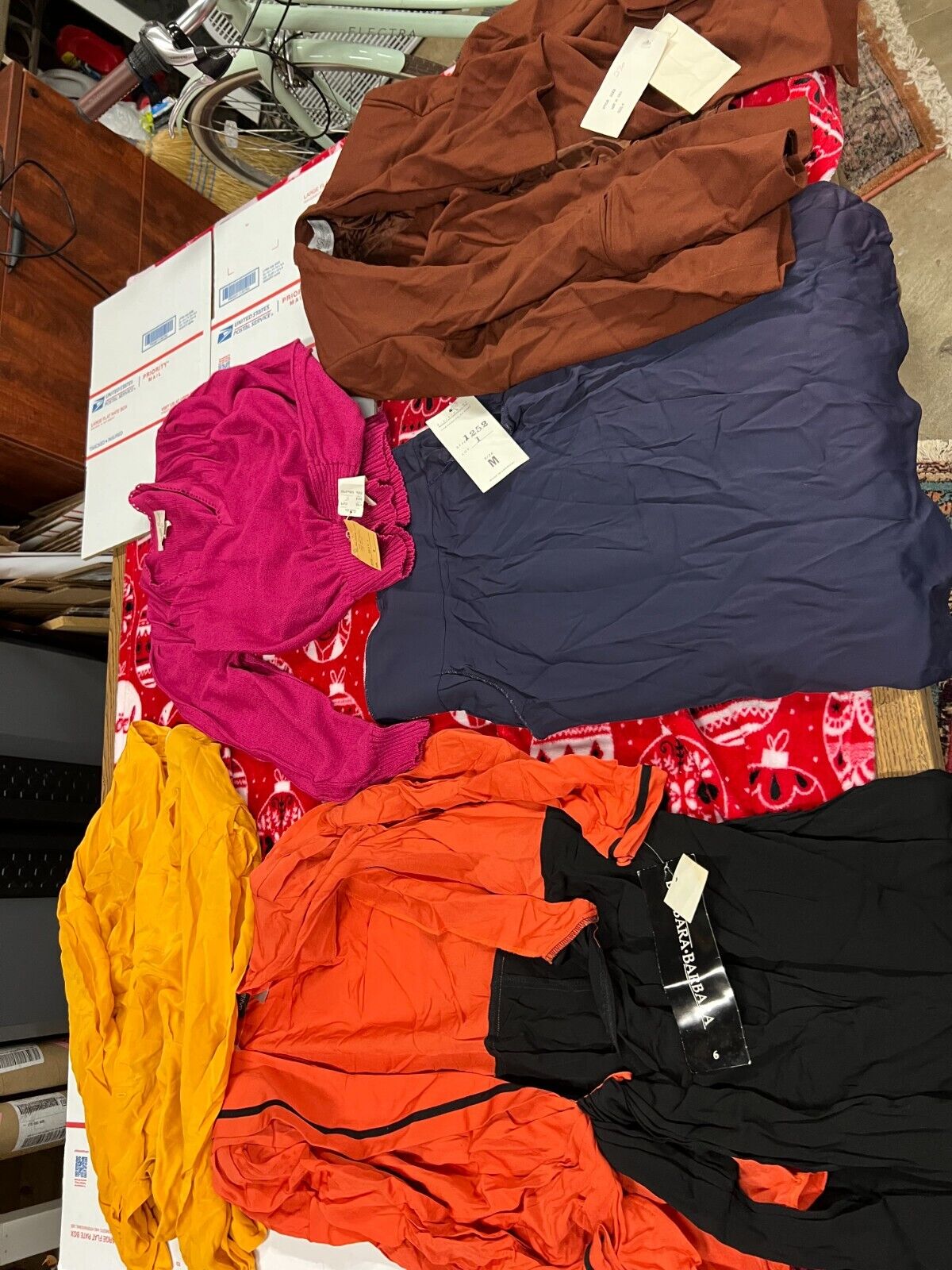 RARE VINTAGE Wholesale Lot 9 Piece Clothing Brand NEW with Tags Nordstrom lot!