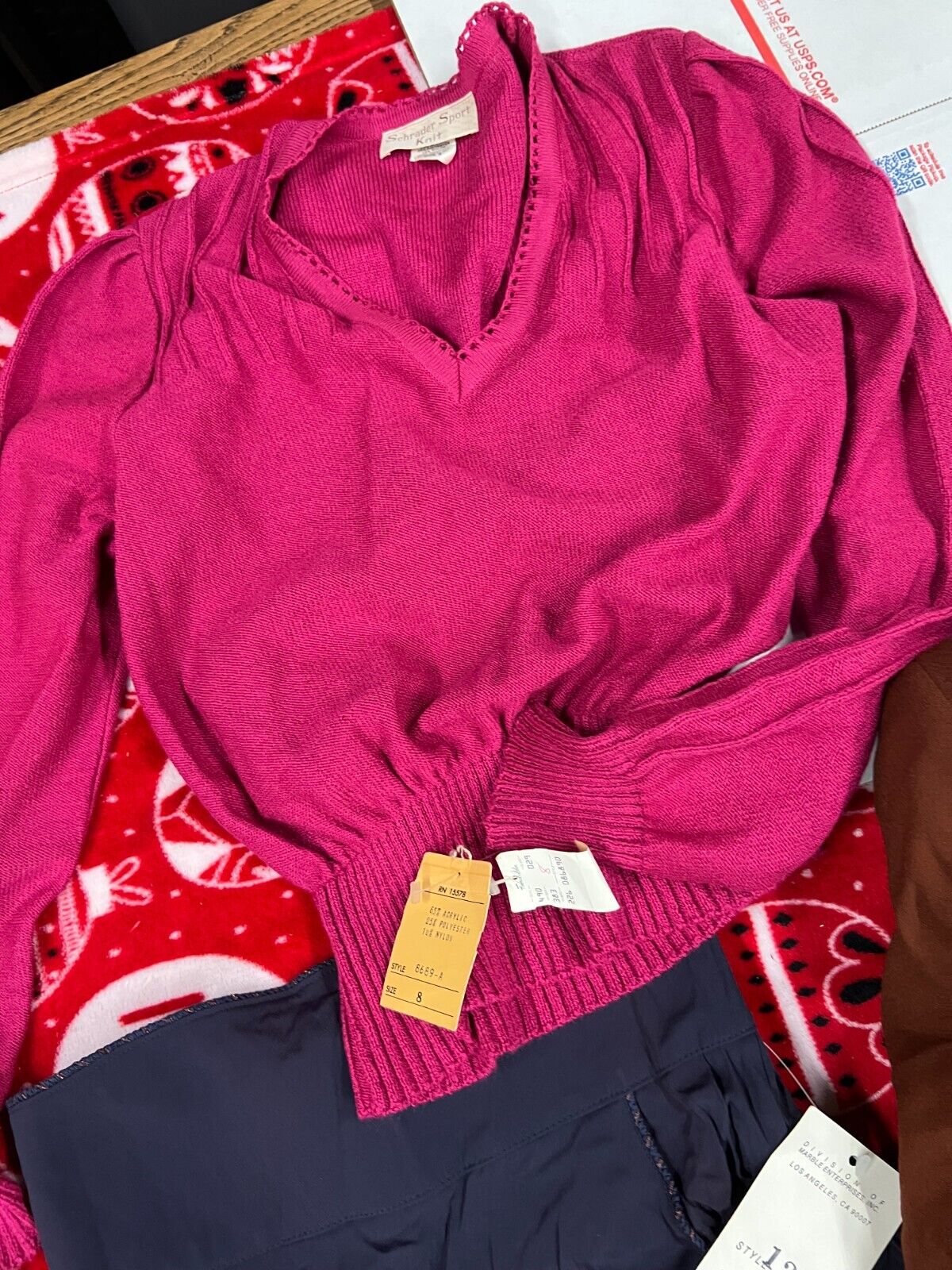 RARE VINTAGE Wholesale Lot 9 Piece Clothing Brand NEW with Tags Nordstrom lot!