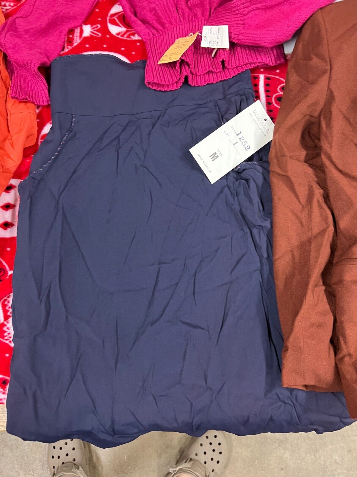 RARE VINTAGE Wholesale Lot 9 Piece Clothing Brand NEW with Tags Nordstrom lot!