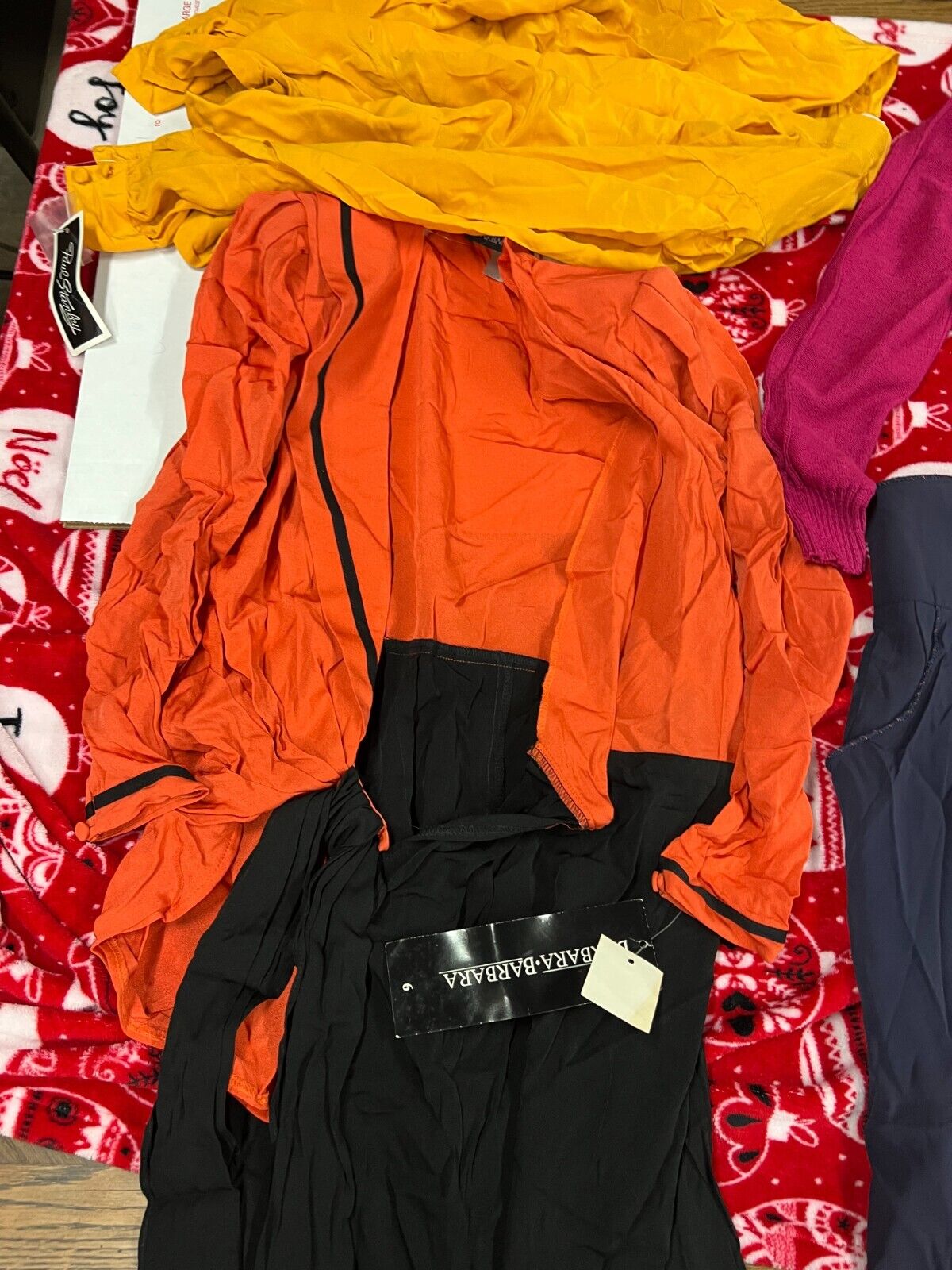 RARE VINTAGE Wholesale Lot 9 Piece Clothing Brand NEW with Tags Nordstrom lot!