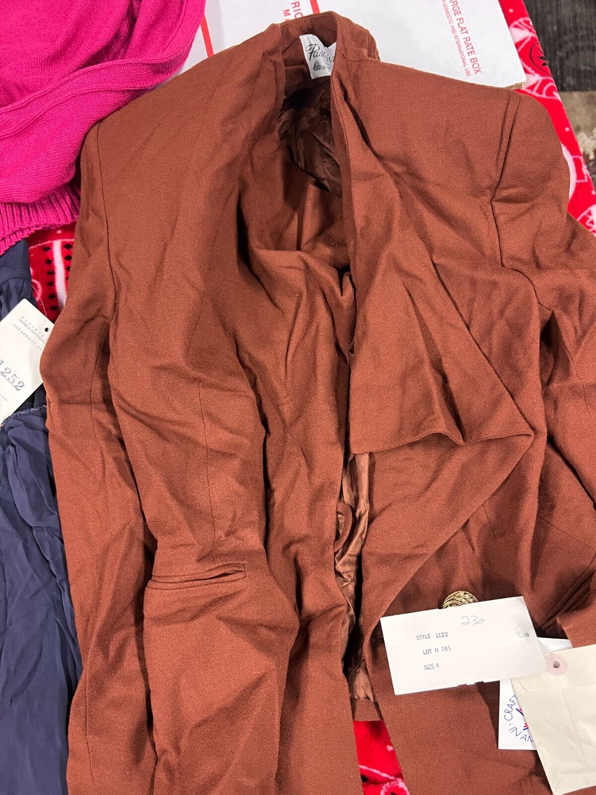 RARE VINTAGE Wholesale Lot 9 Piece Clothing Brand NEW with Tags Nordstrom lot!
