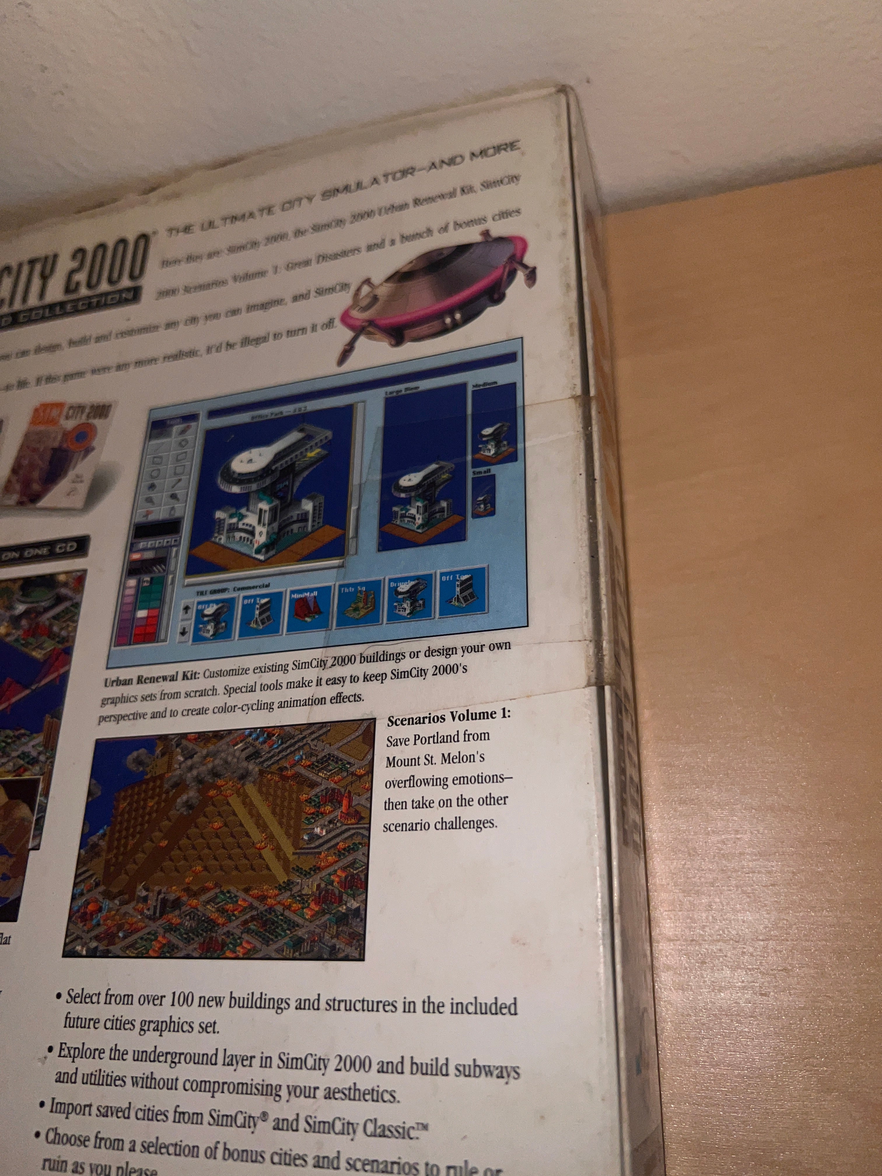 SimCity 2000: CD Collection, 1994, Big Box, New & Sealed