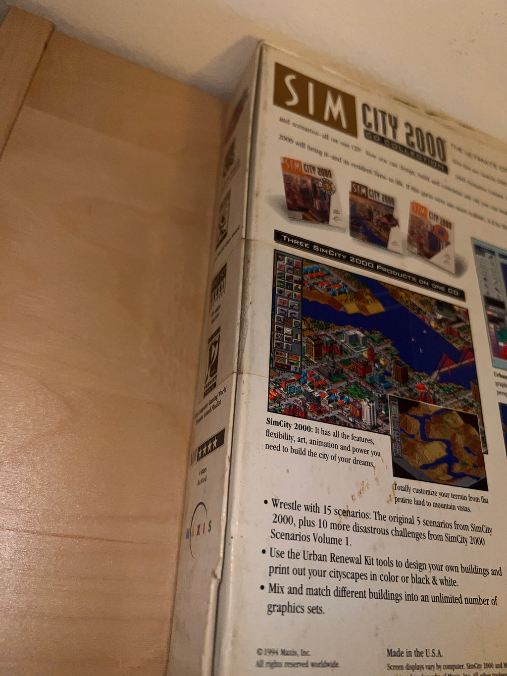 SimCity 2000: CD Collection, 1994, Big Box, New & Sealed