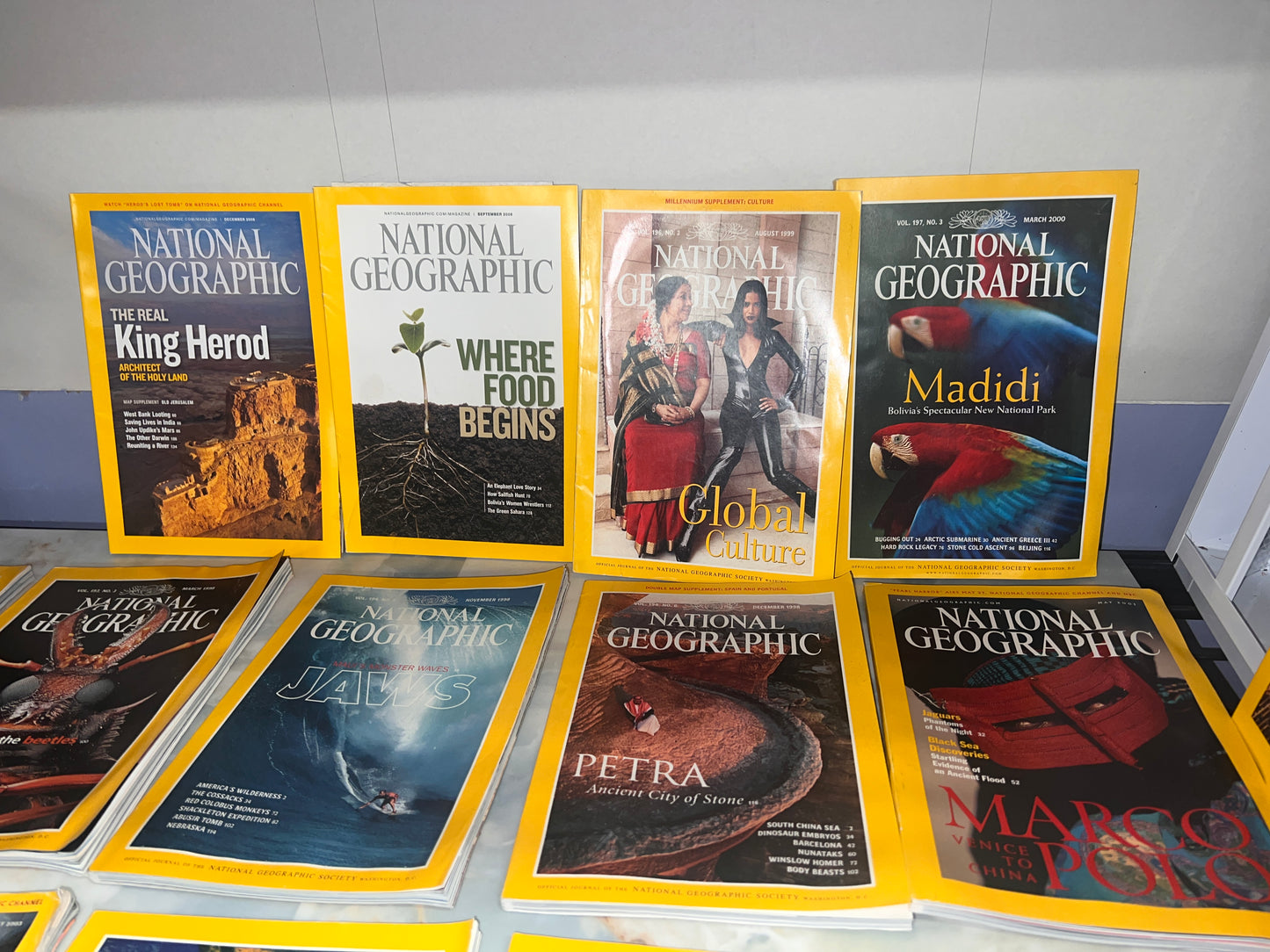 Bundle of 29 National Geographic Vintage Magazines 2000s