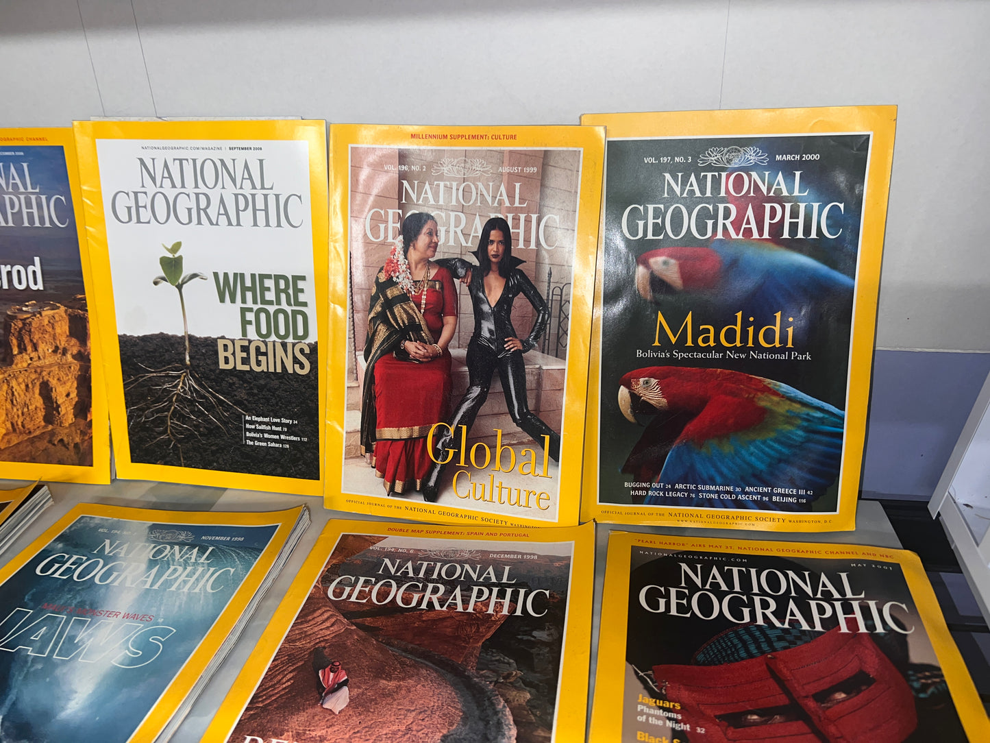 Bundle of 29 National Geographic Vintage Magazines 2000s