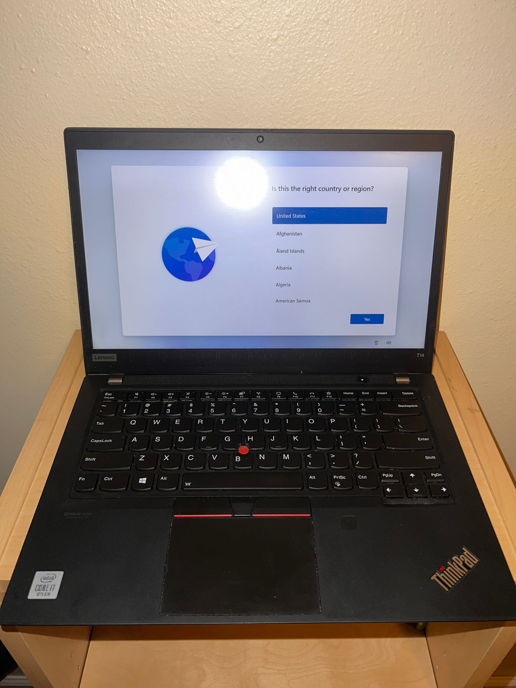 Lenovo T14 Gen 1 i7 16GB 256GB SSD Win 11 Pro
