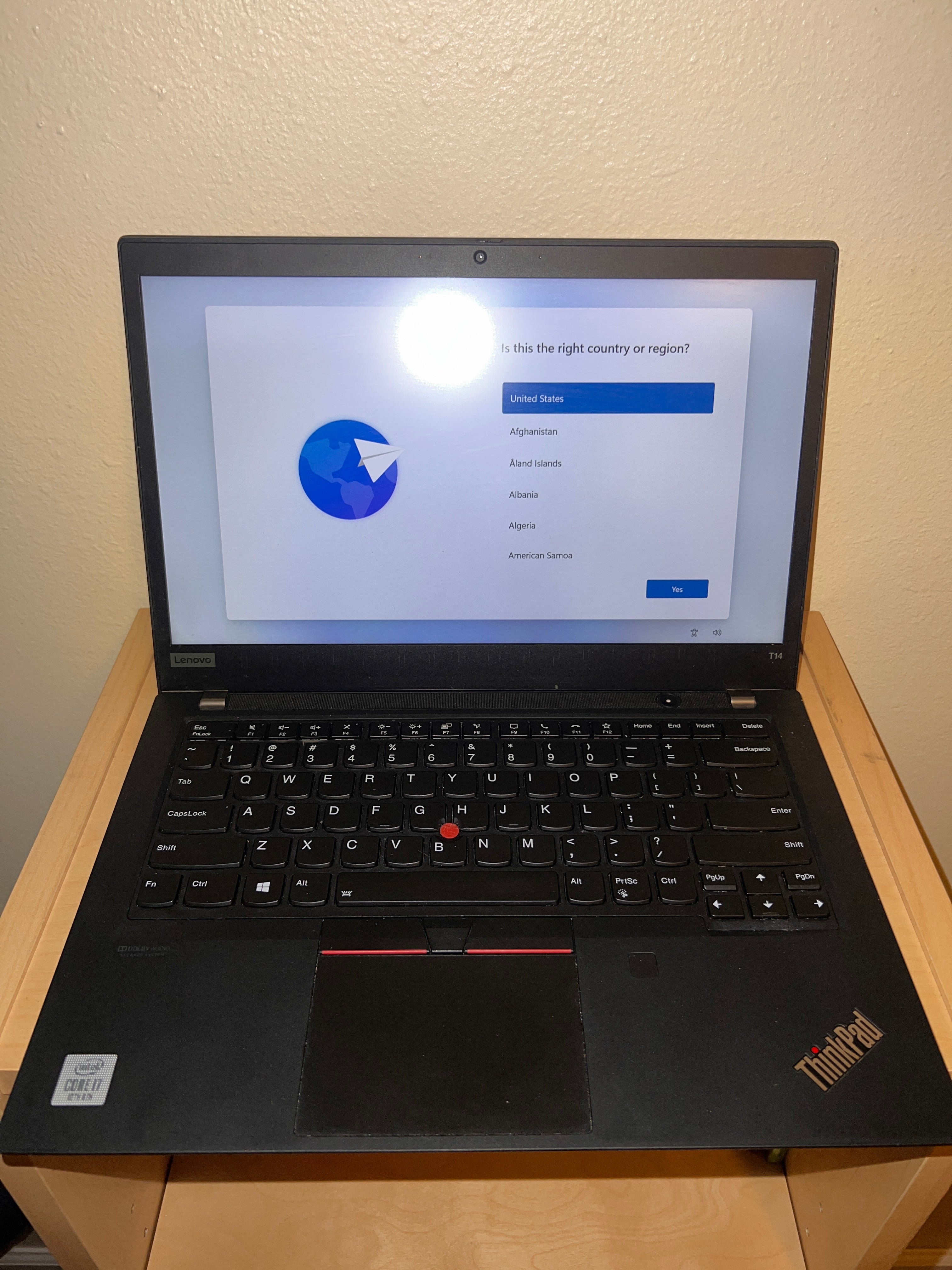 Lenovo T14 Gen 1 i7 16GB 256GB SSD Win 11 Pro