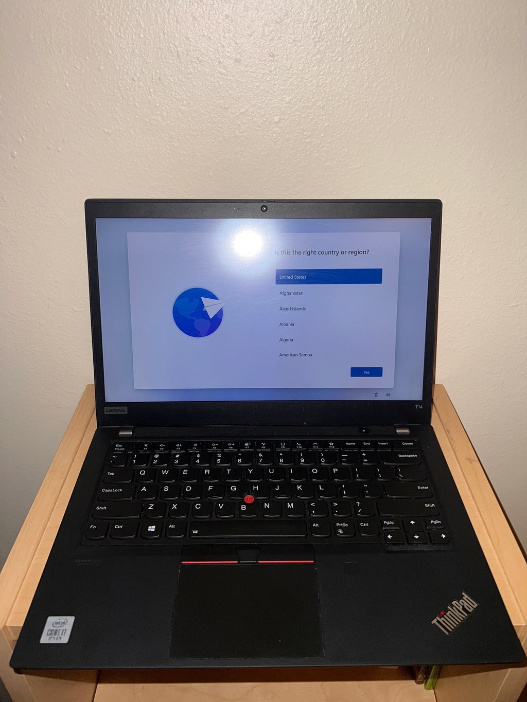 Lenovo T14 Gen 1 i7 16GB 256GB SSD Win 11 Pro